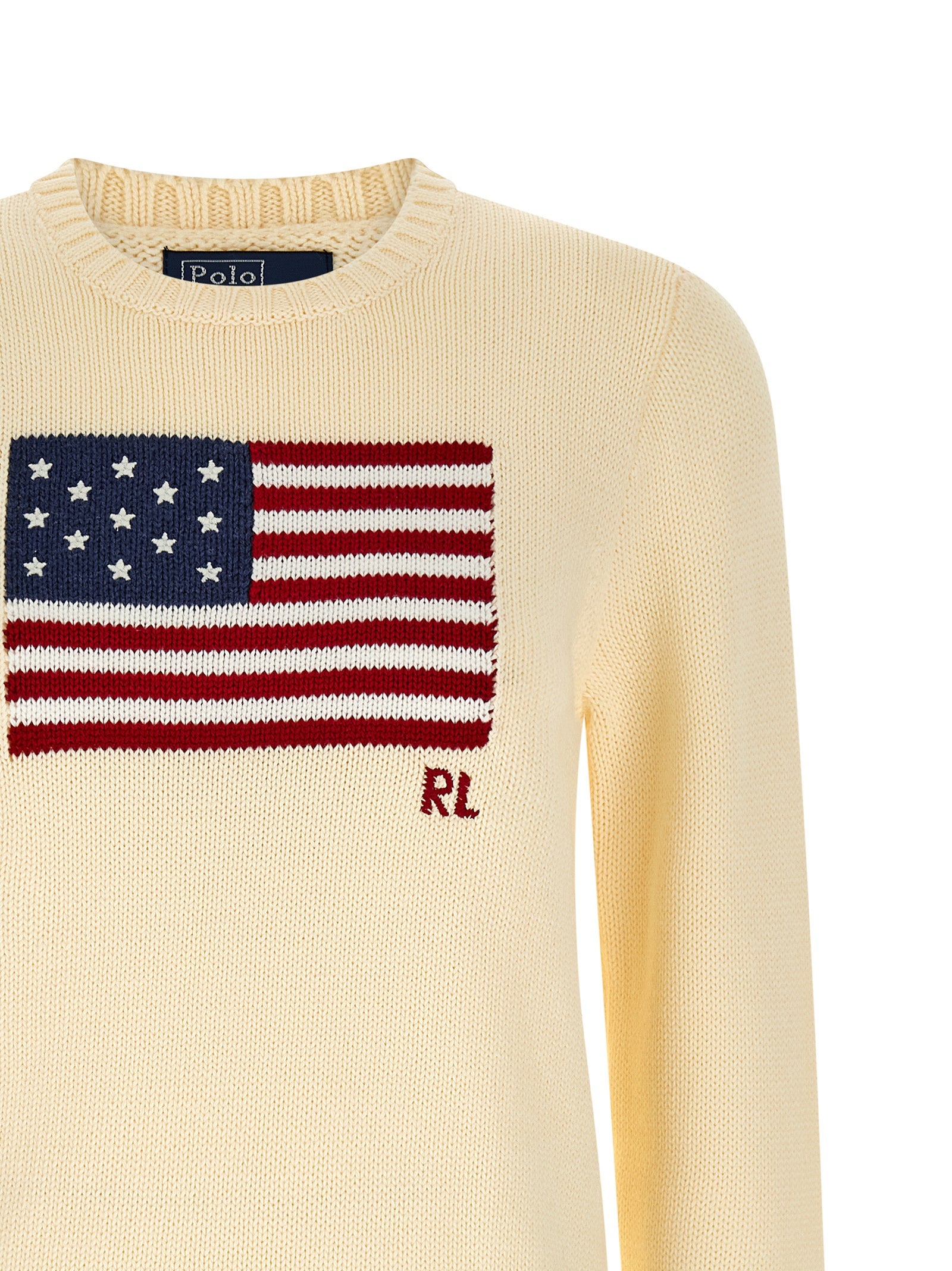 Polo Ralph Lauren Beige Cotton Cardigan
