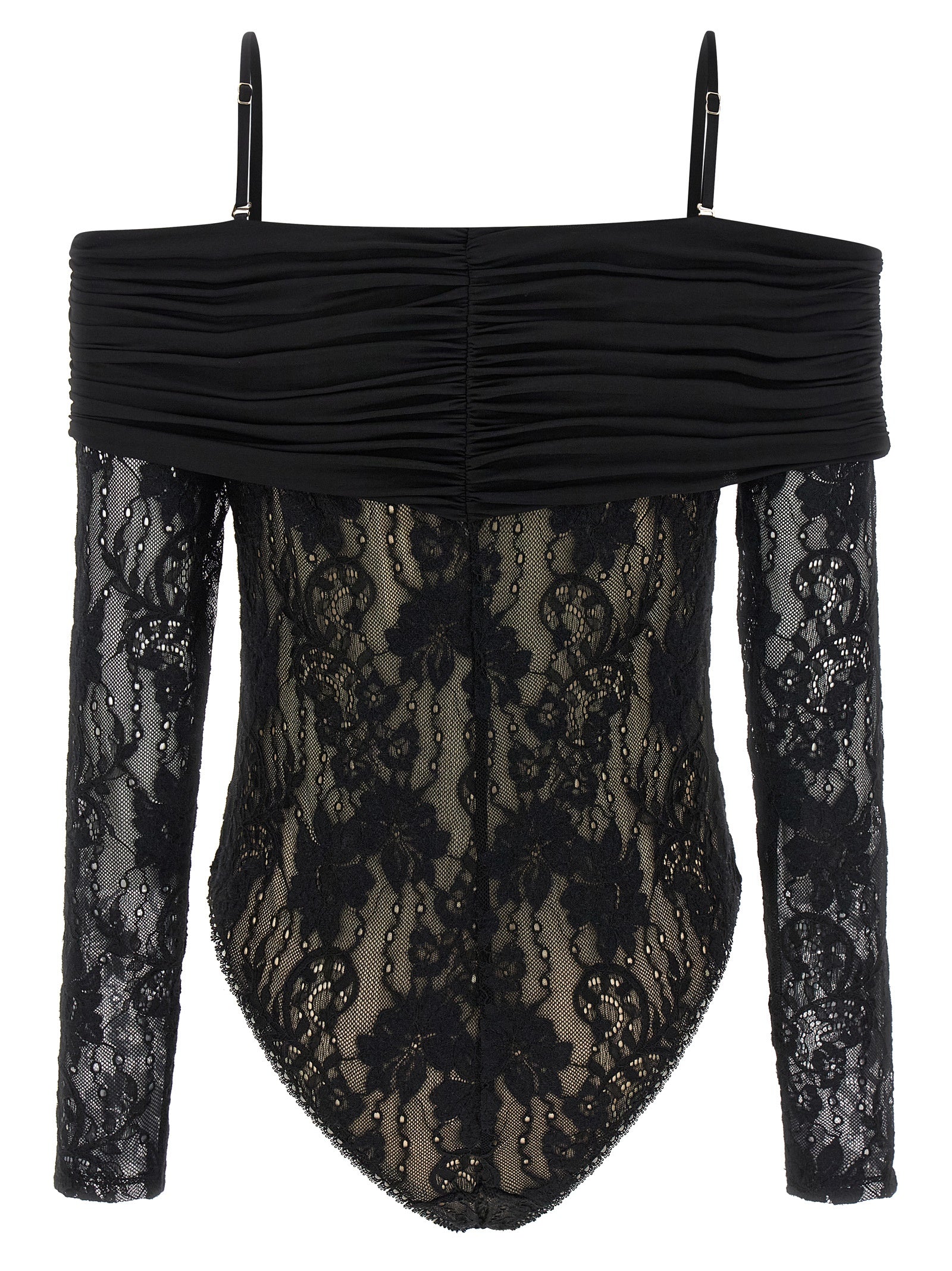 Zimmermann Black Polyamide Bodysuit