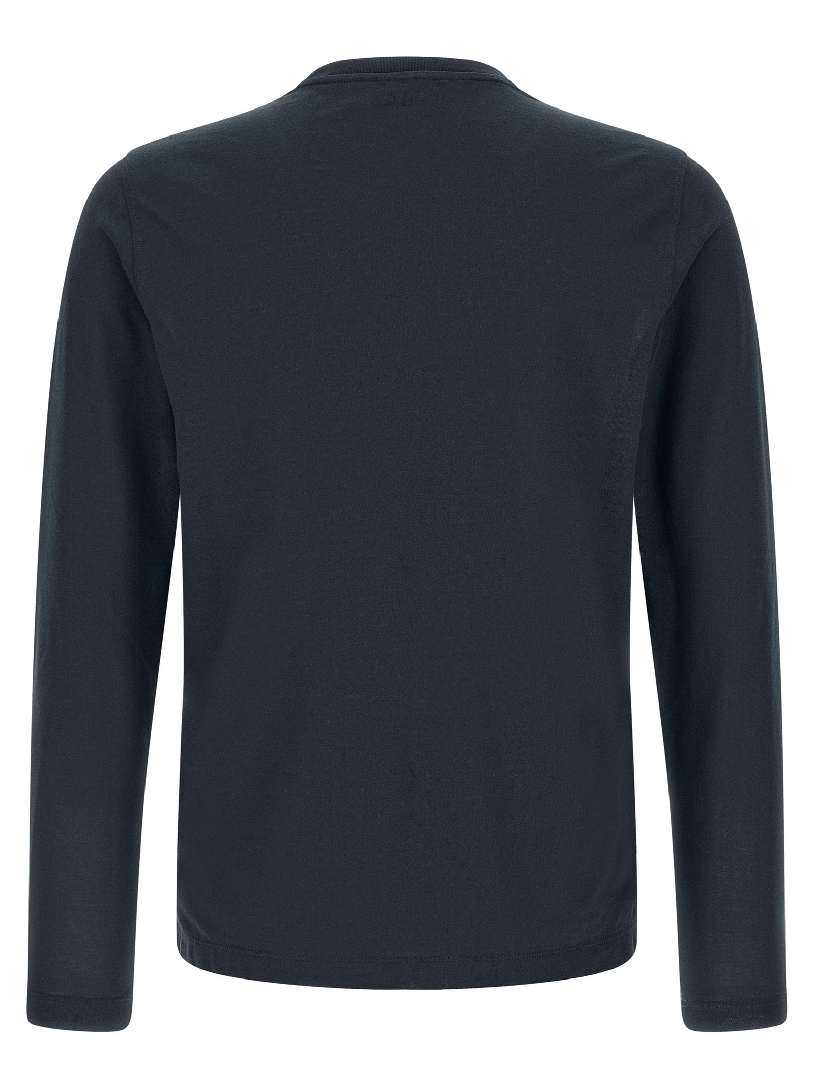 ZANONE Blue Cotton T-Shirt