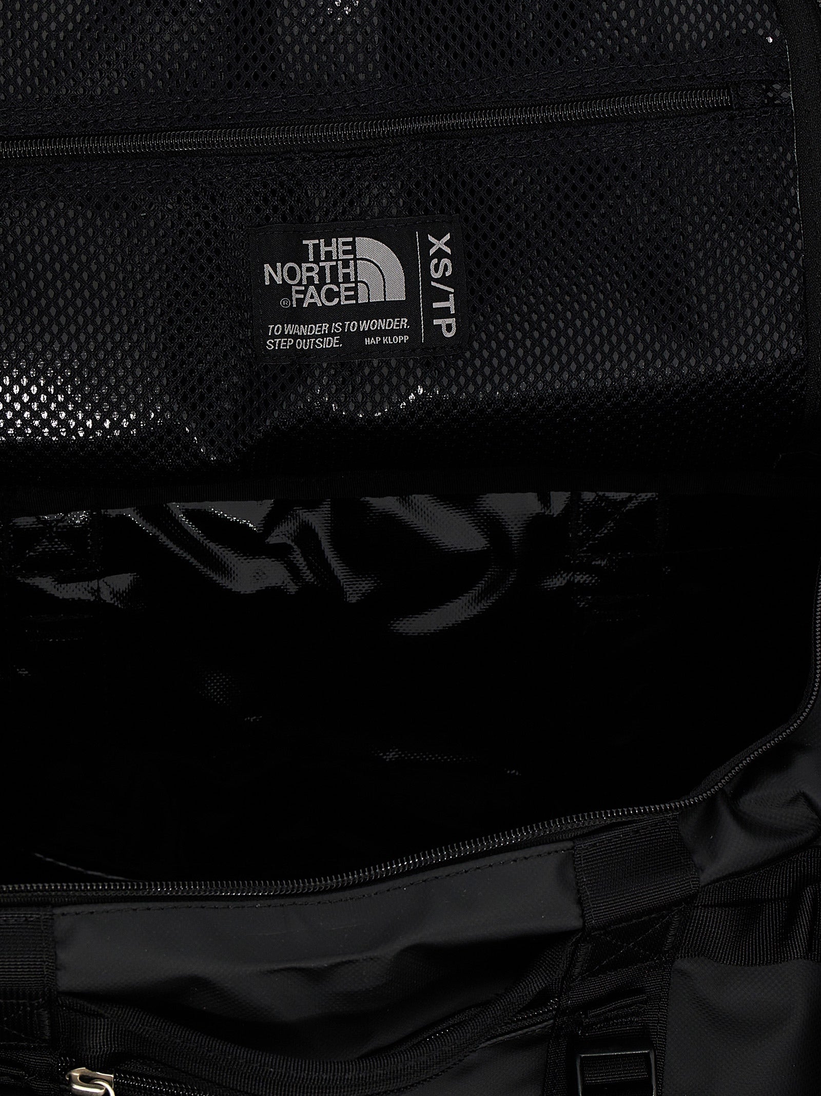 The North Face Black Recycled Polyester Backpack