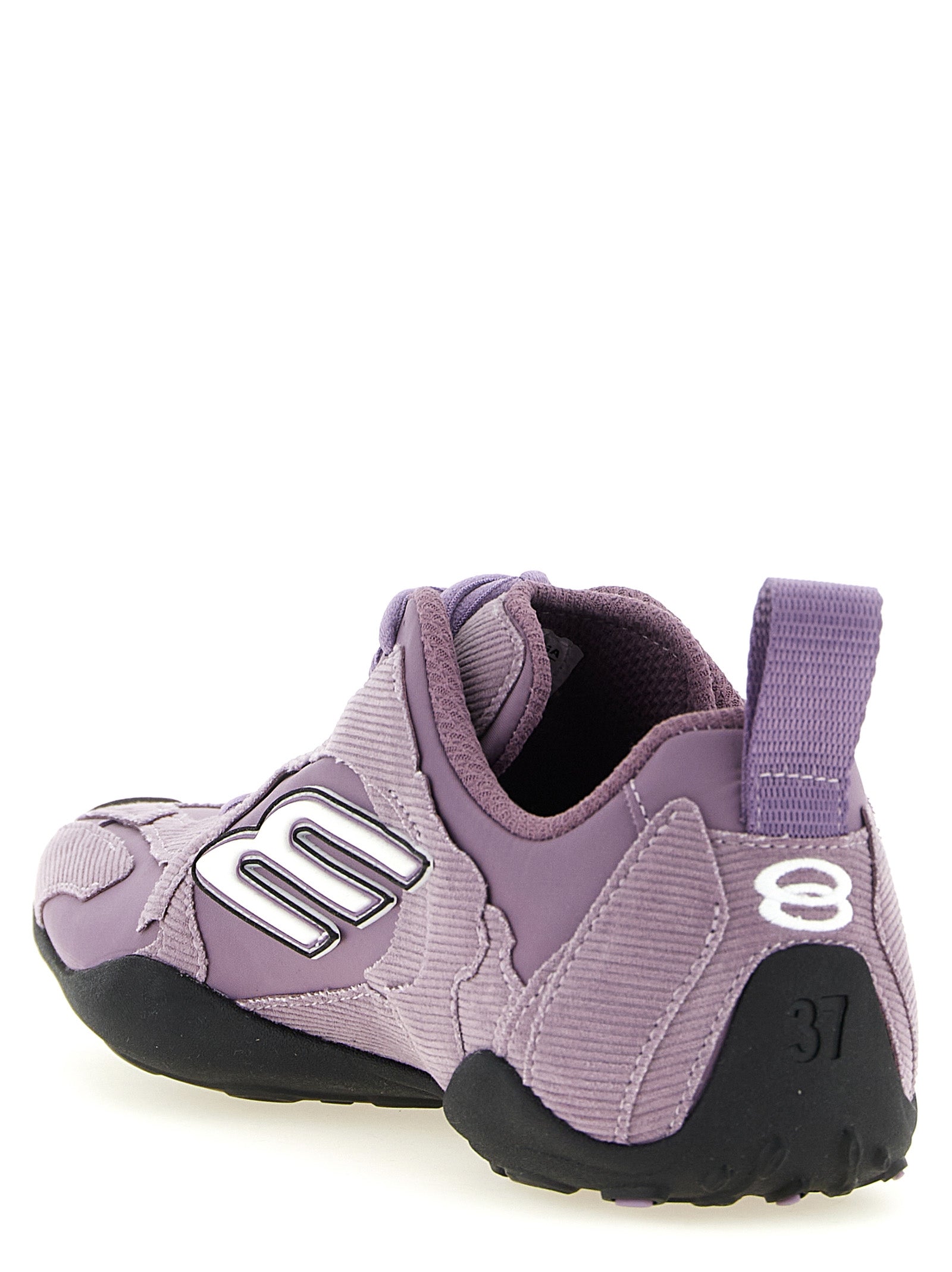 Balenciaga Purple Polyester Athletic Sneakers