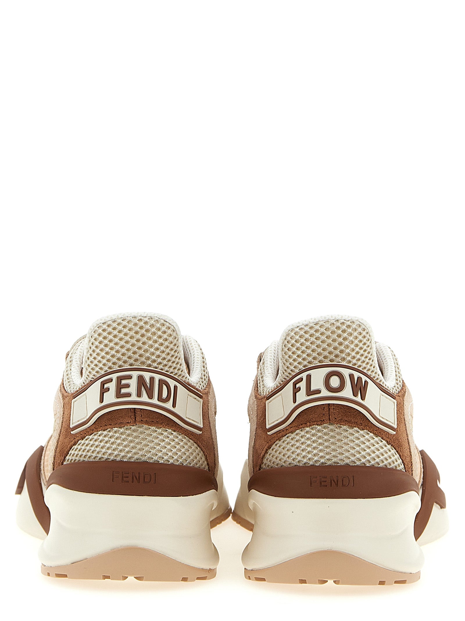 Fendi Multicolor Polyamide Athletic Sneakers