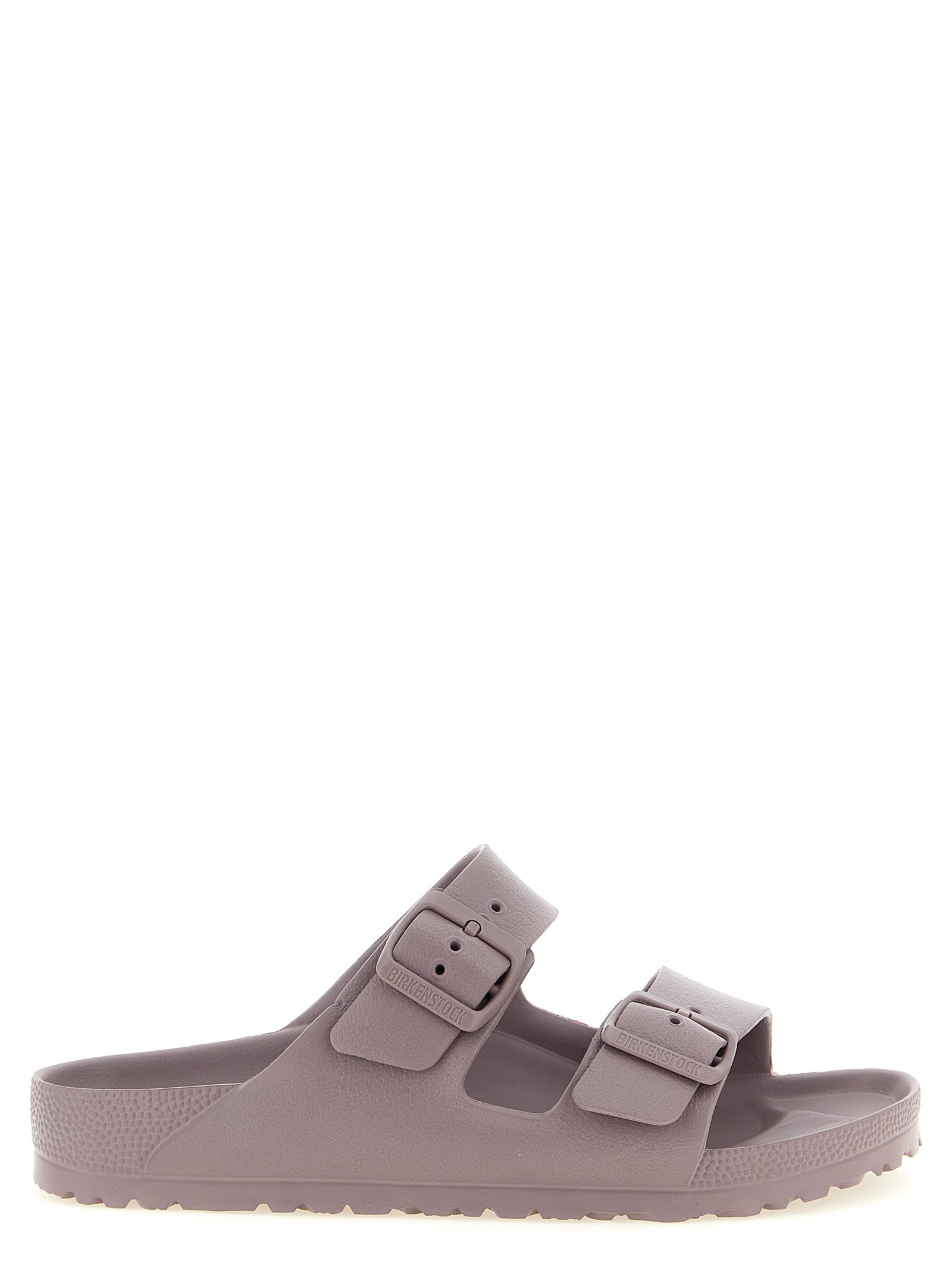 Birkenstock Purple Synthetic Flat Sandals