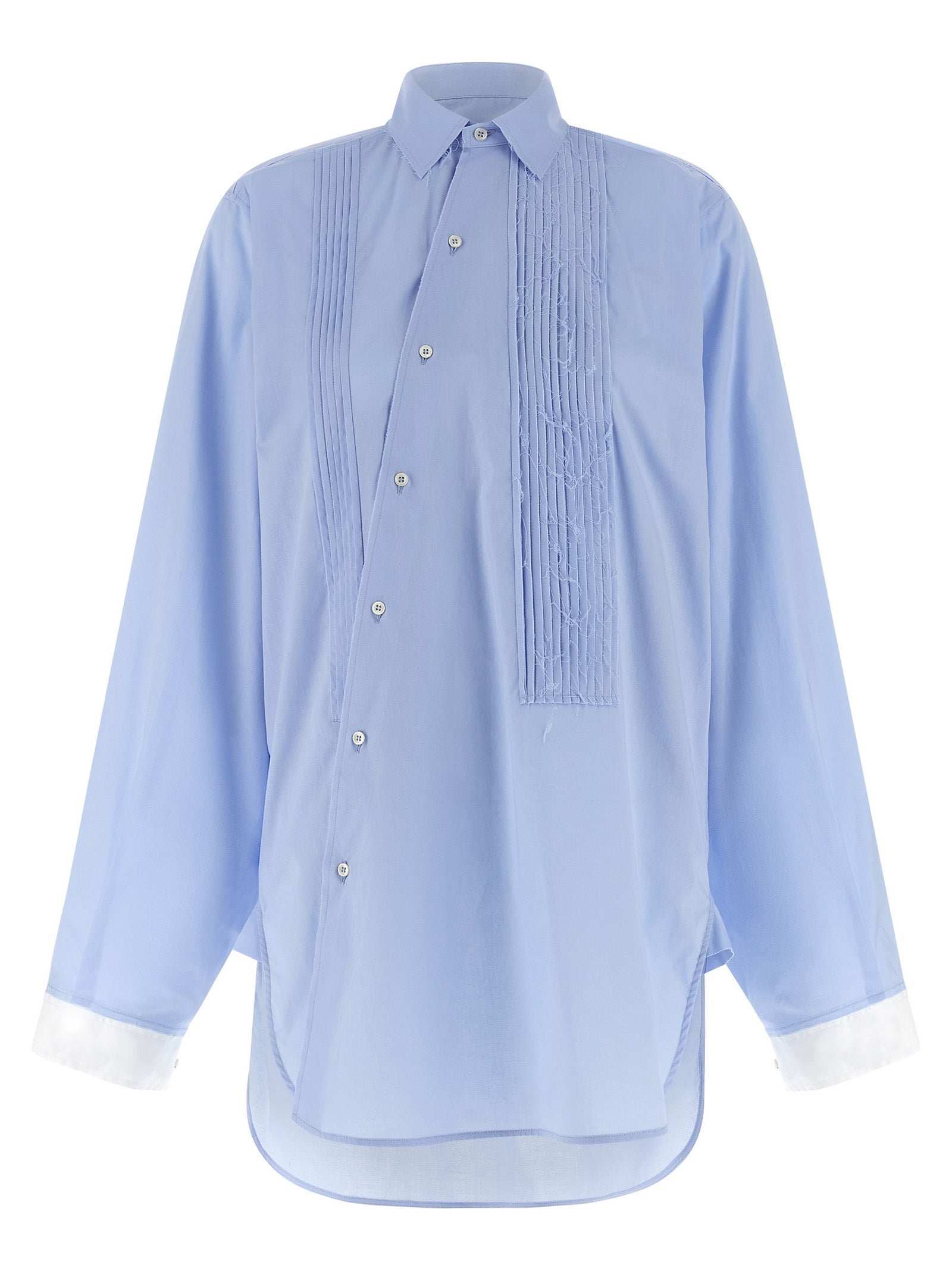 MAISON JEJIA Blue Cotton Blouse