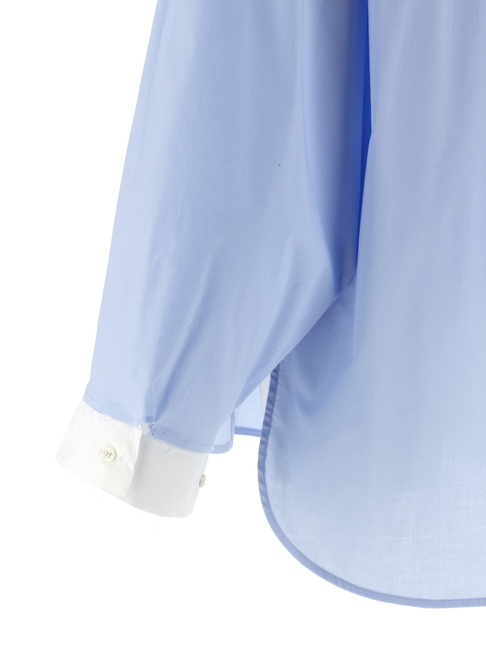 MAISON JEJIA Blue Cotton Blouse