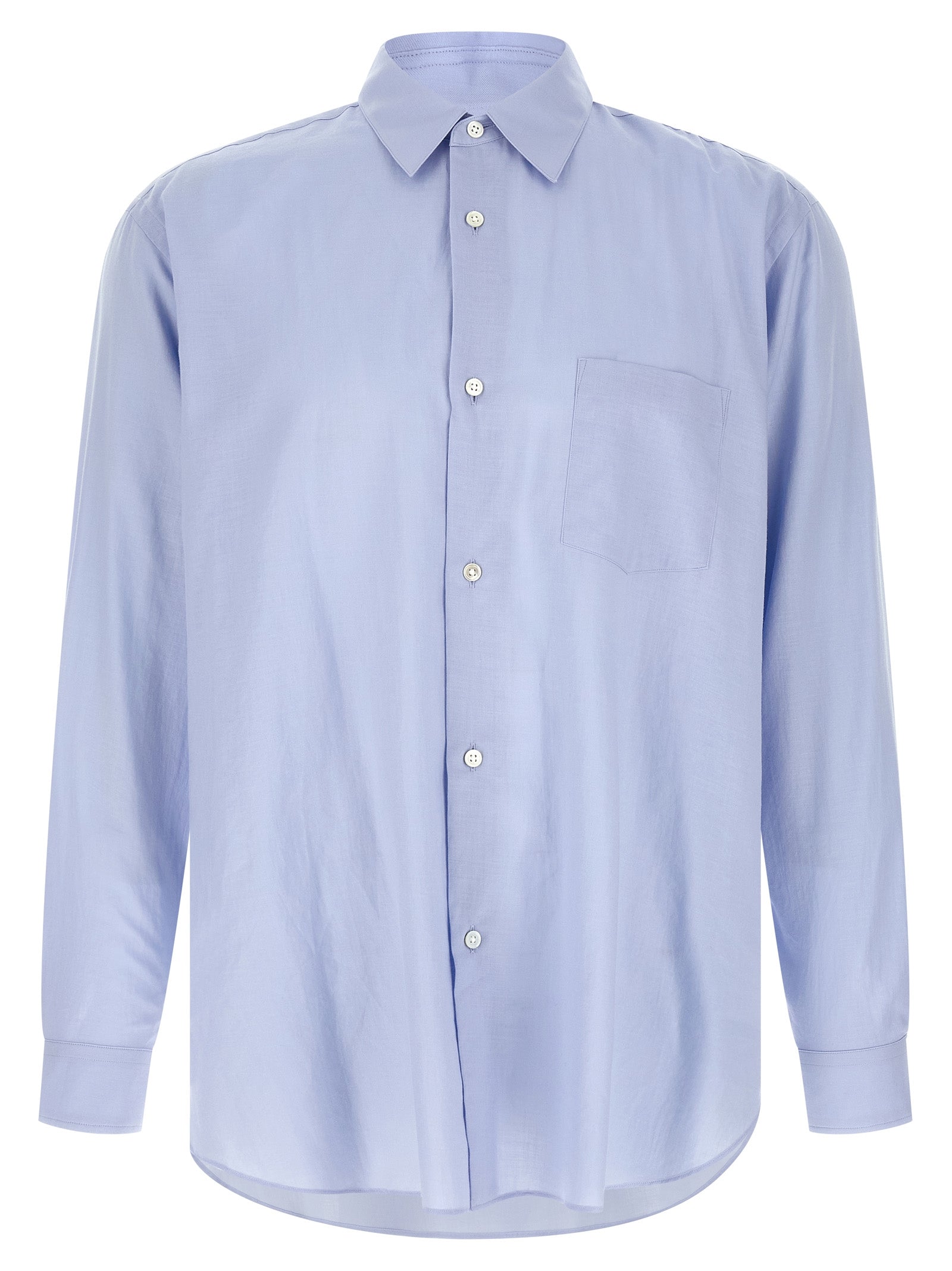SSSTEIN Blue Cotton Blouse