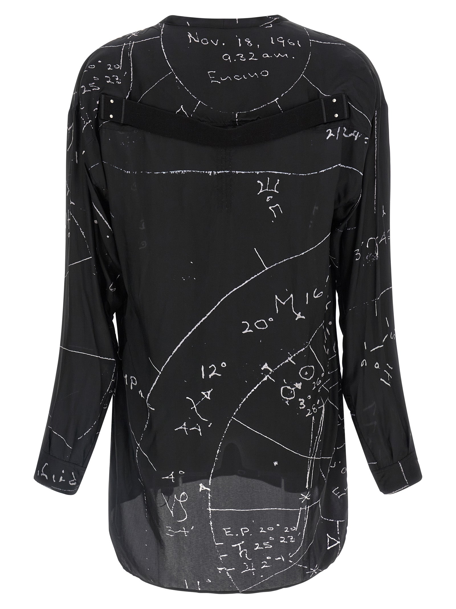 Rick Owens Black Viscose Blouse