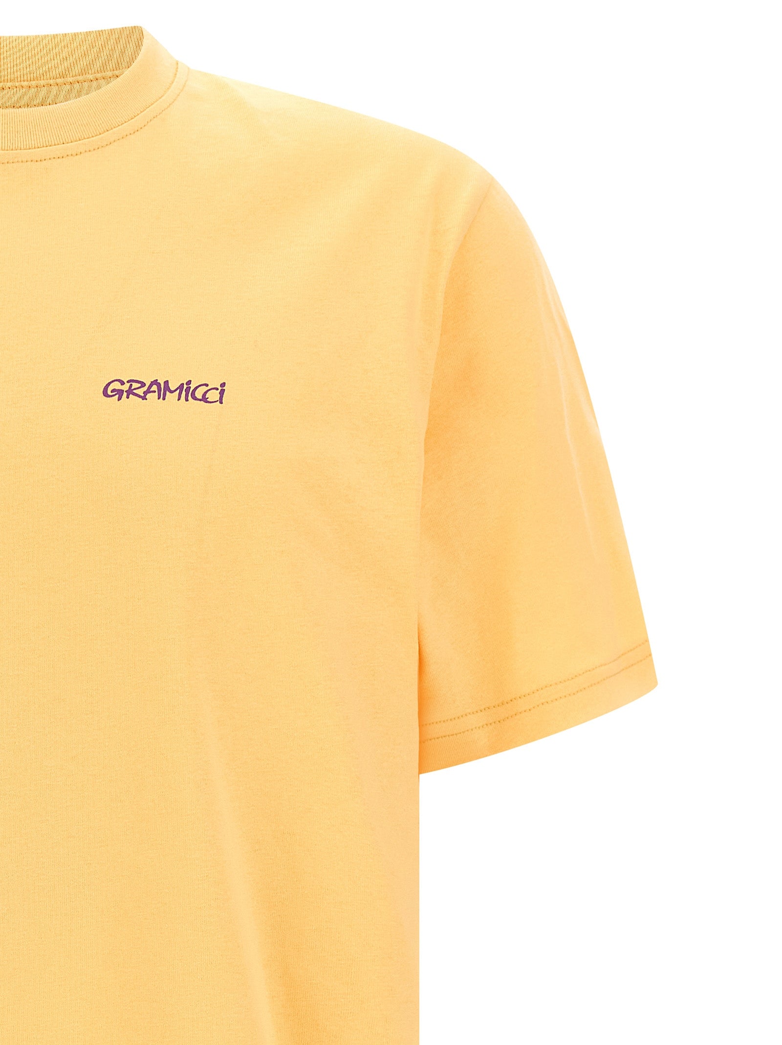 Gramicci Orange Cotton T-Shirt