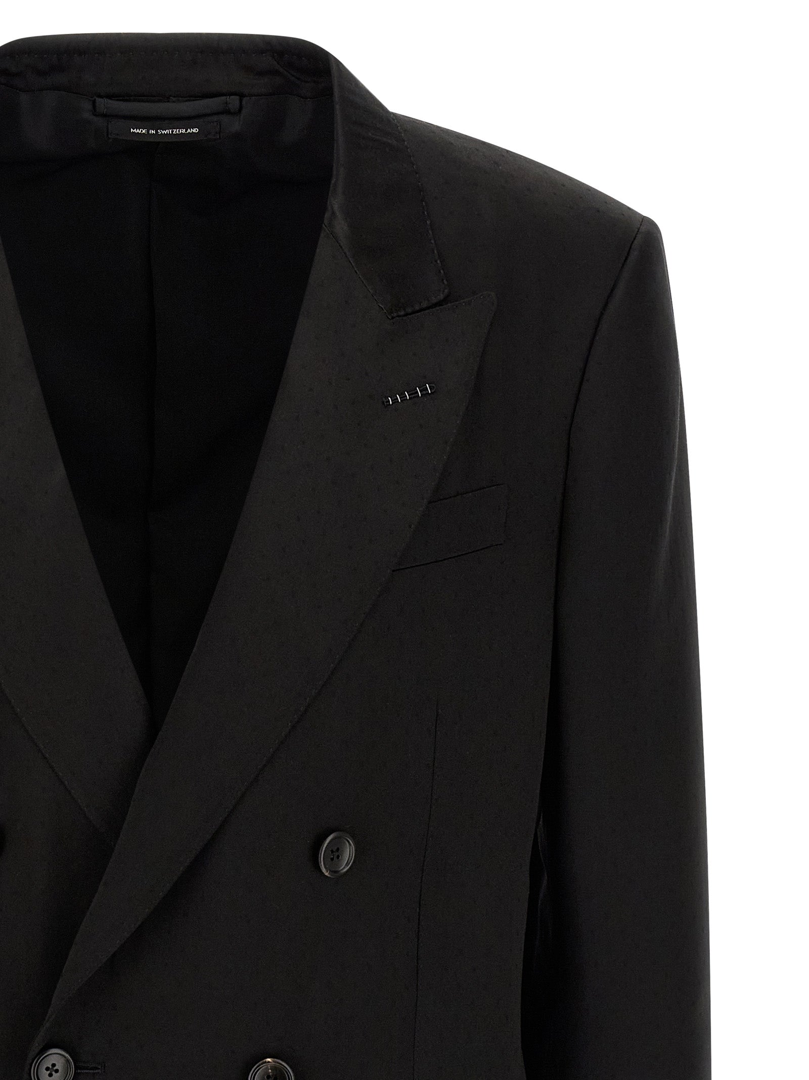 Tom Ford Black Viscose Blazer