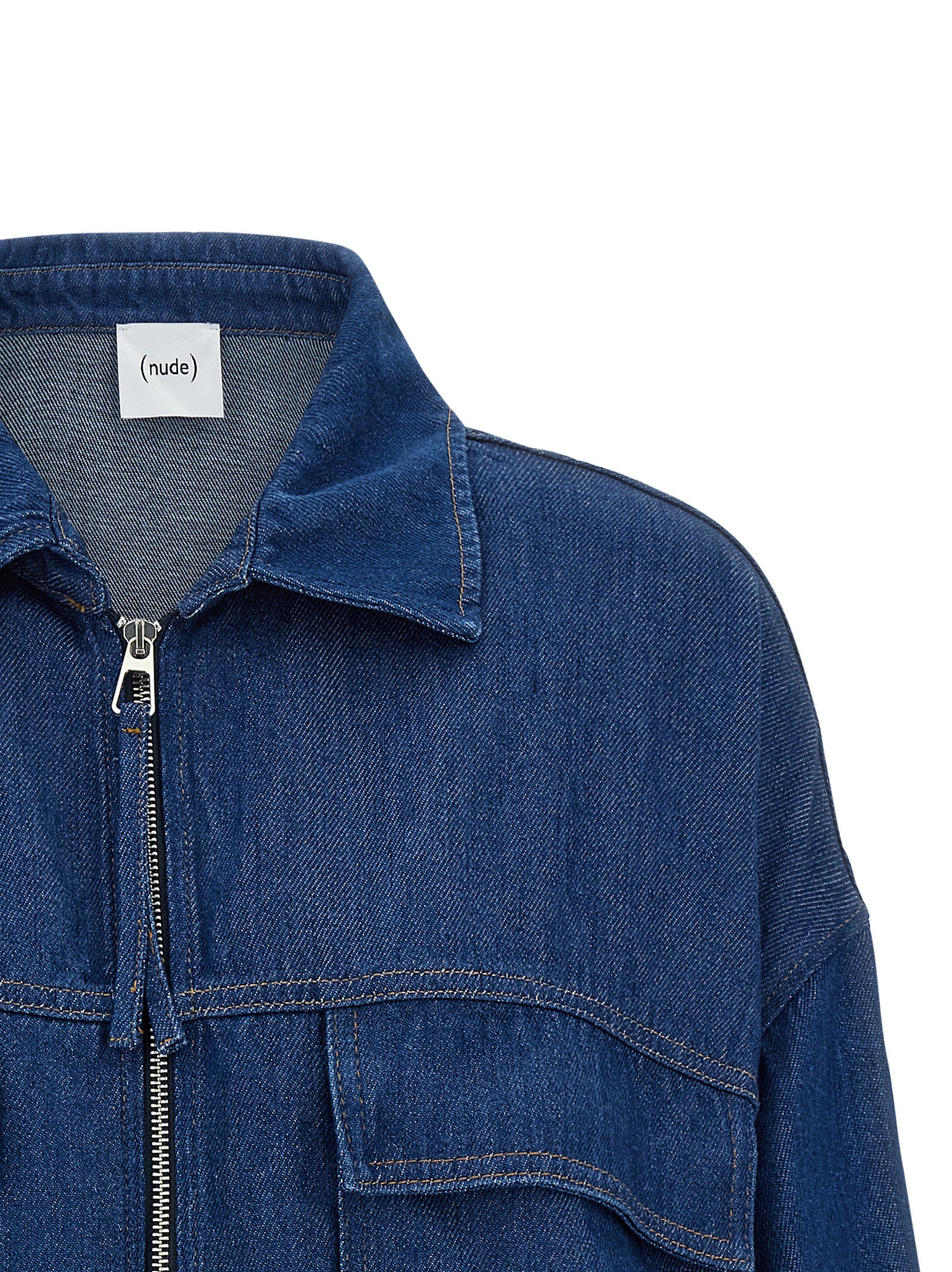 NUDE Blue Tencel Denim Jacket