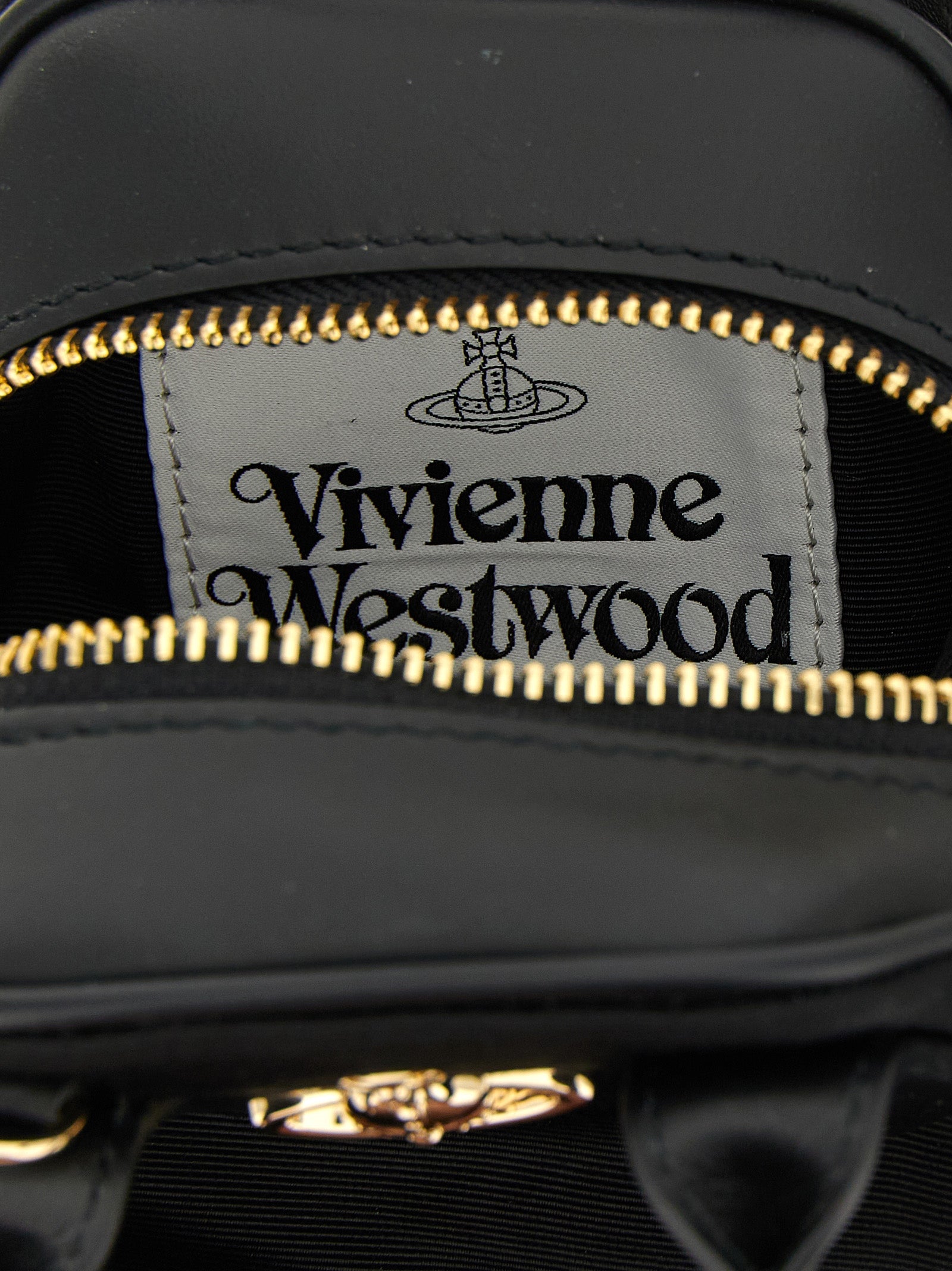 Vivienne Westwood Black Viscose Handbag