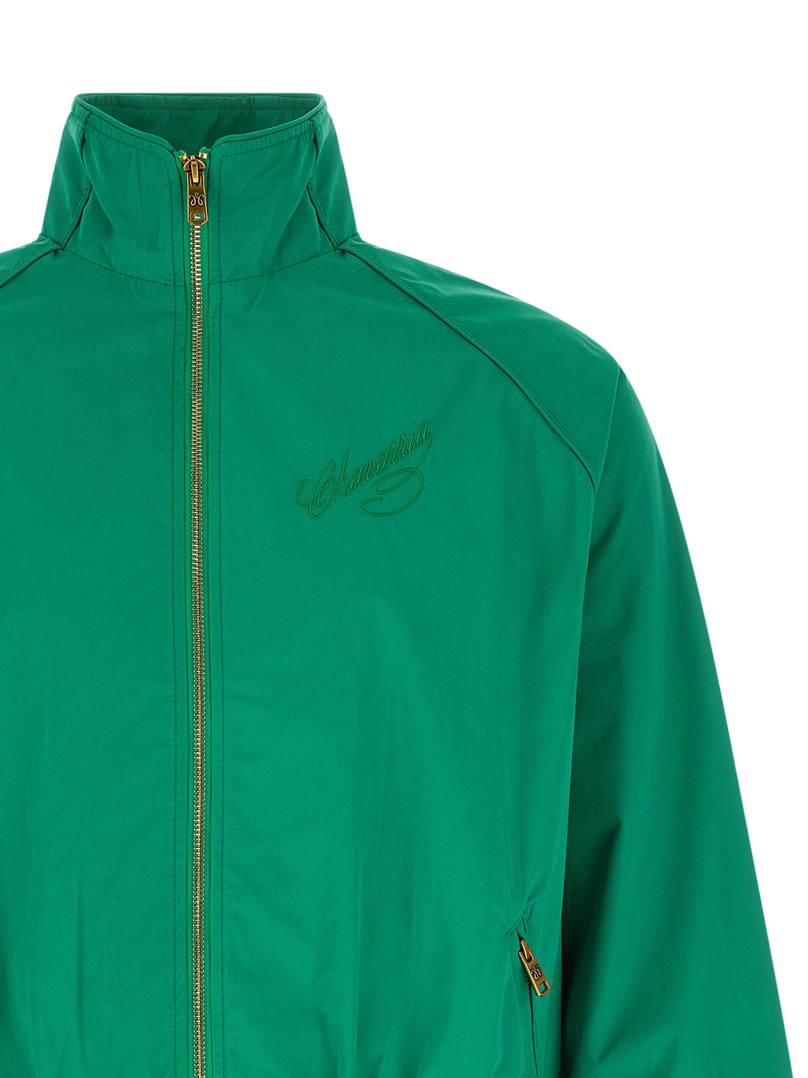 WILLY CHAVARRIA Bicolor Cotton Shell Jacket