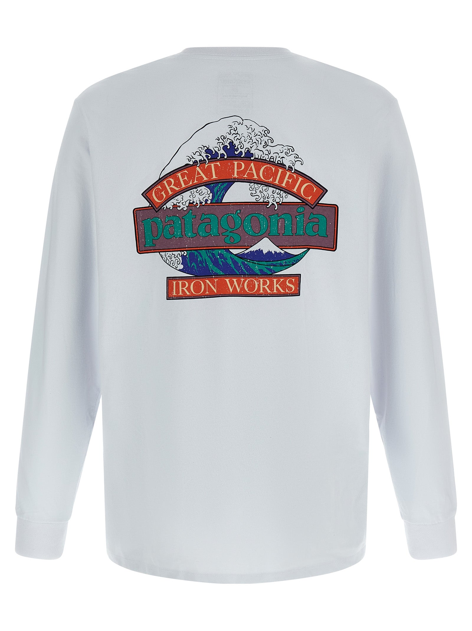 PATAGONIA White Cotton T-Shirt