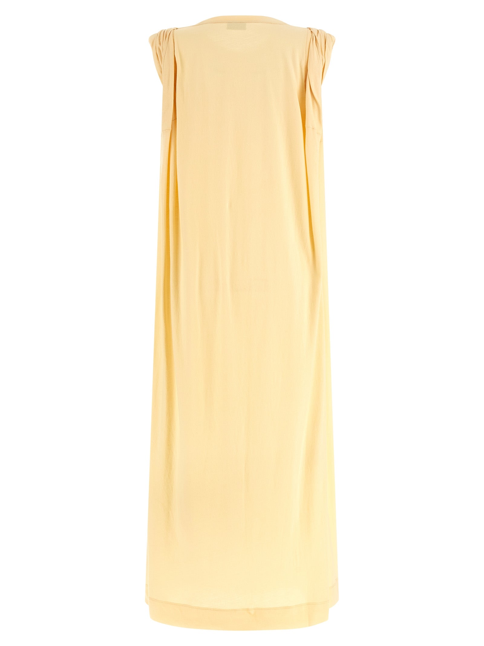 Dries Van Noten Bicolor Cotton Long Dress