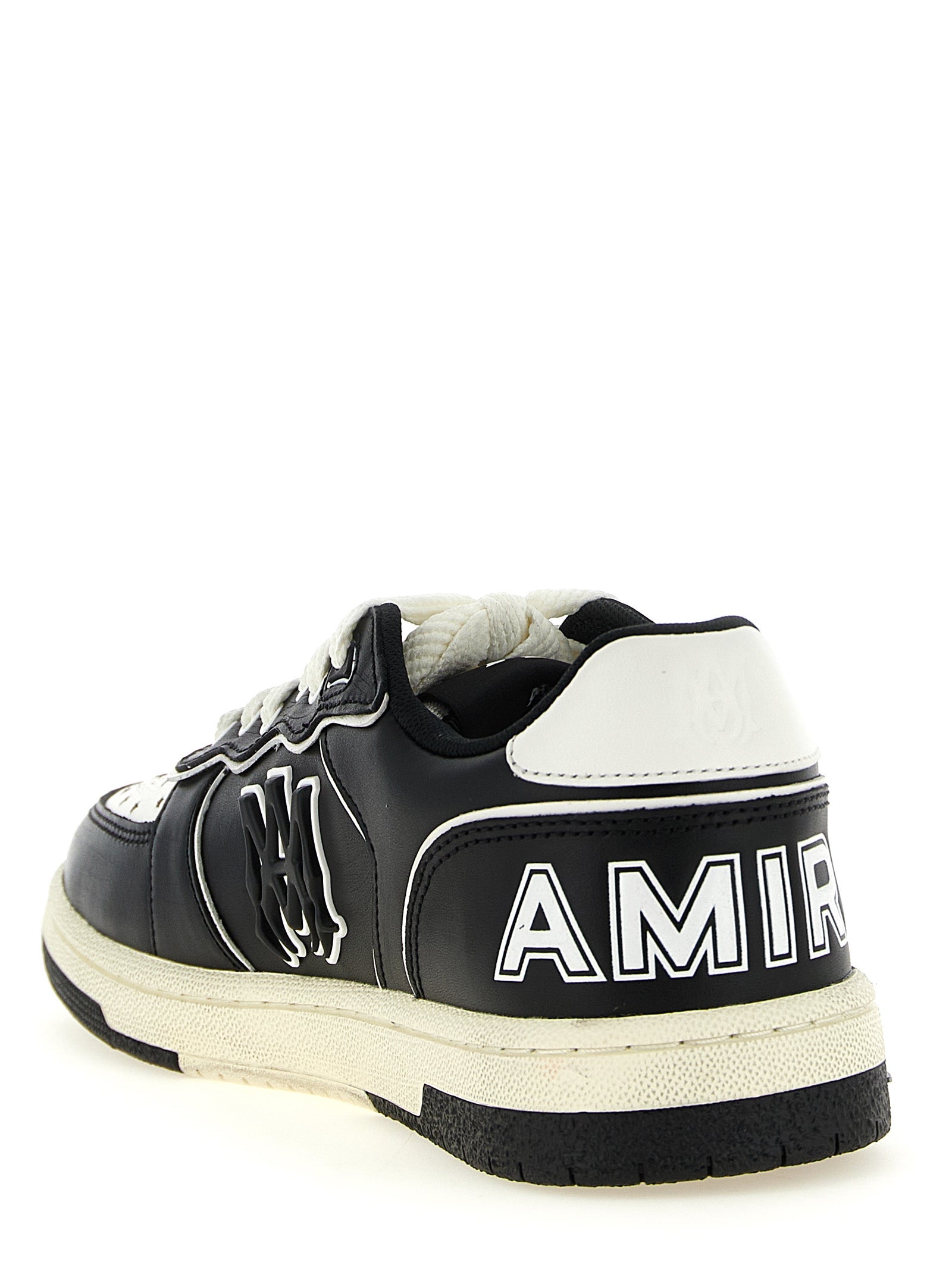 Amiri Bicolor Bovine Leather Low Top Sneakers