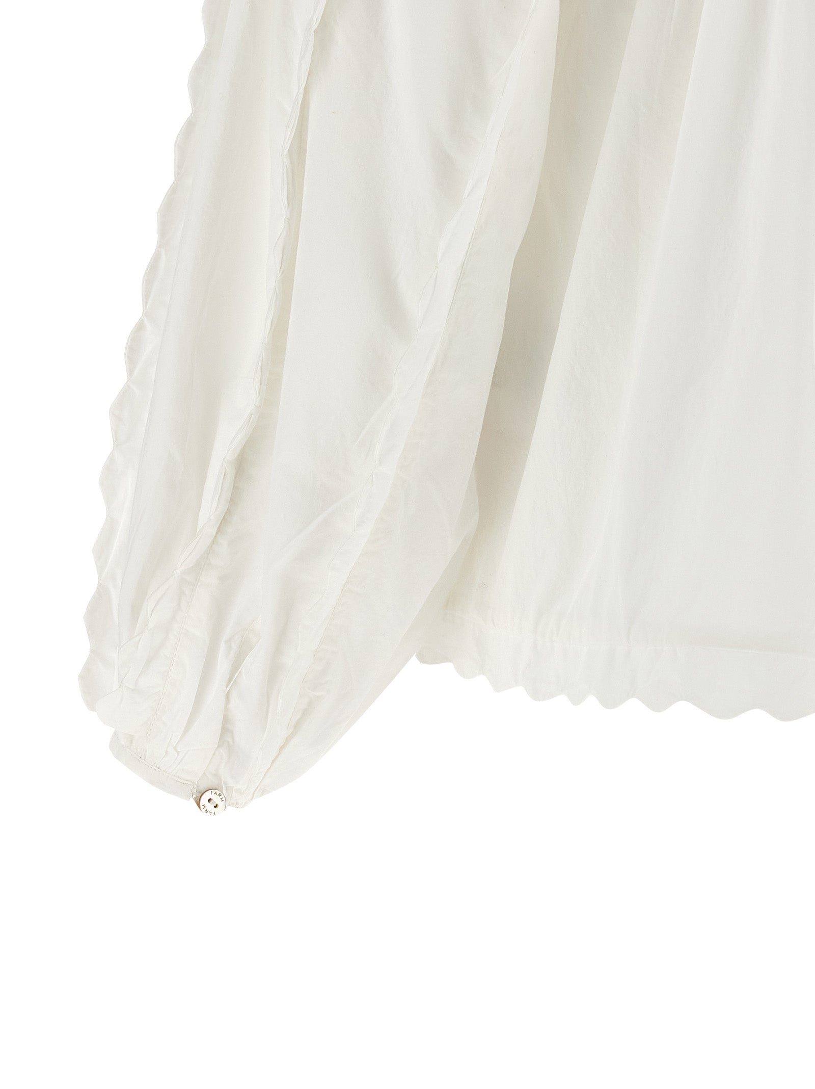 FARM RIO White Cotton Blouse