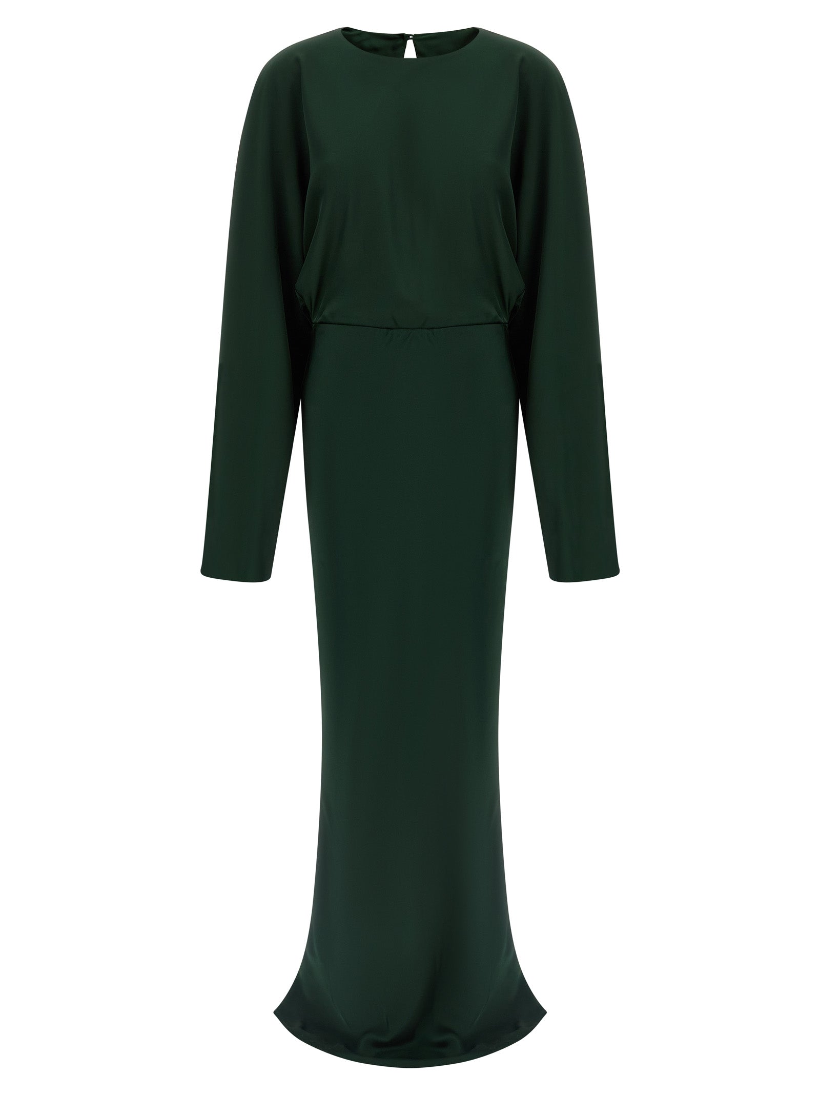 Norma Kamali Bicolor Polyester Long Dress