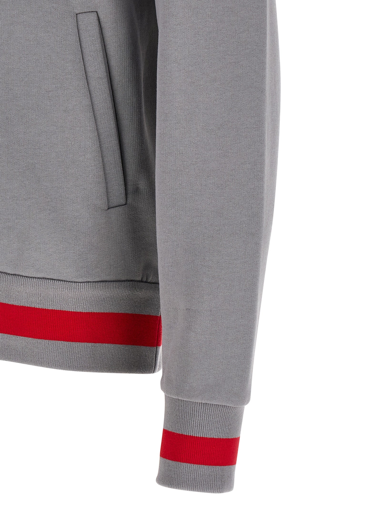 Kiton Gray Cotton Sweatsuit