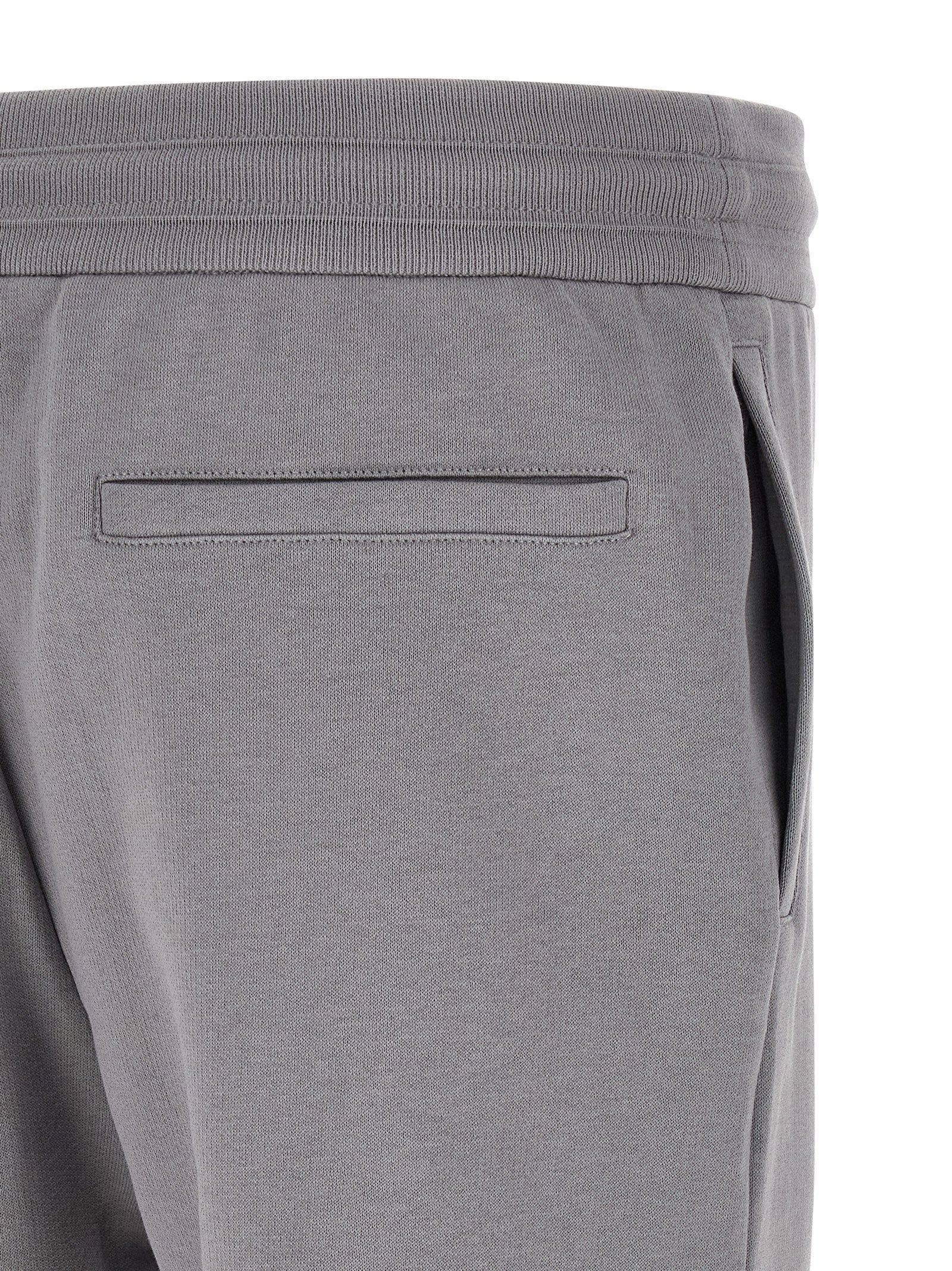 Kiton Gray Cotton Sweatsuit