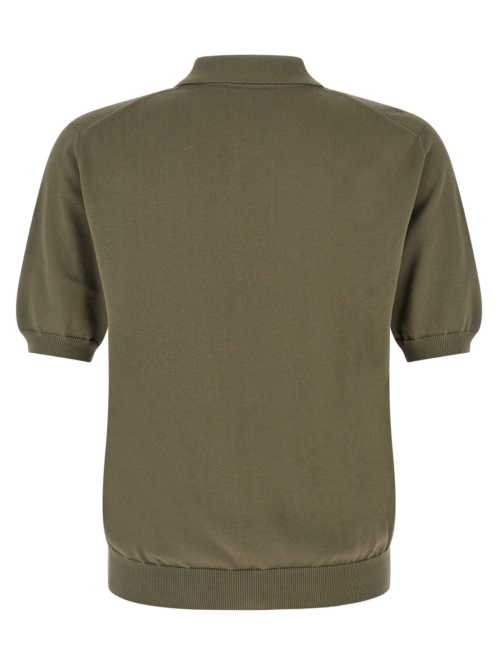 ZANONE Bicolor Cotton Polo Shirt