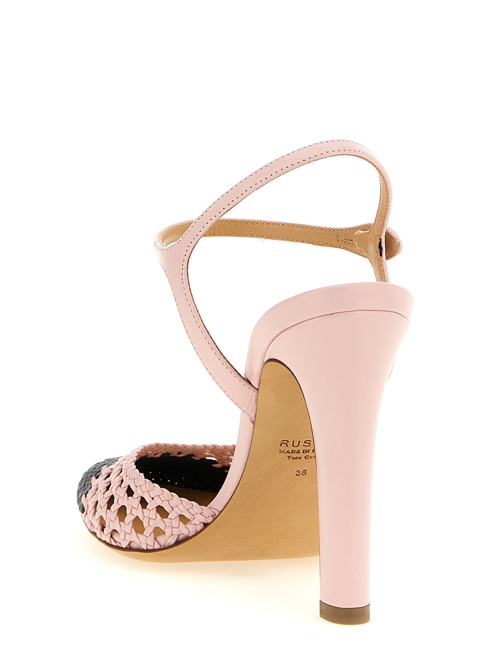 Francesco Russo Multicolor Goatskin High Heel Pumps