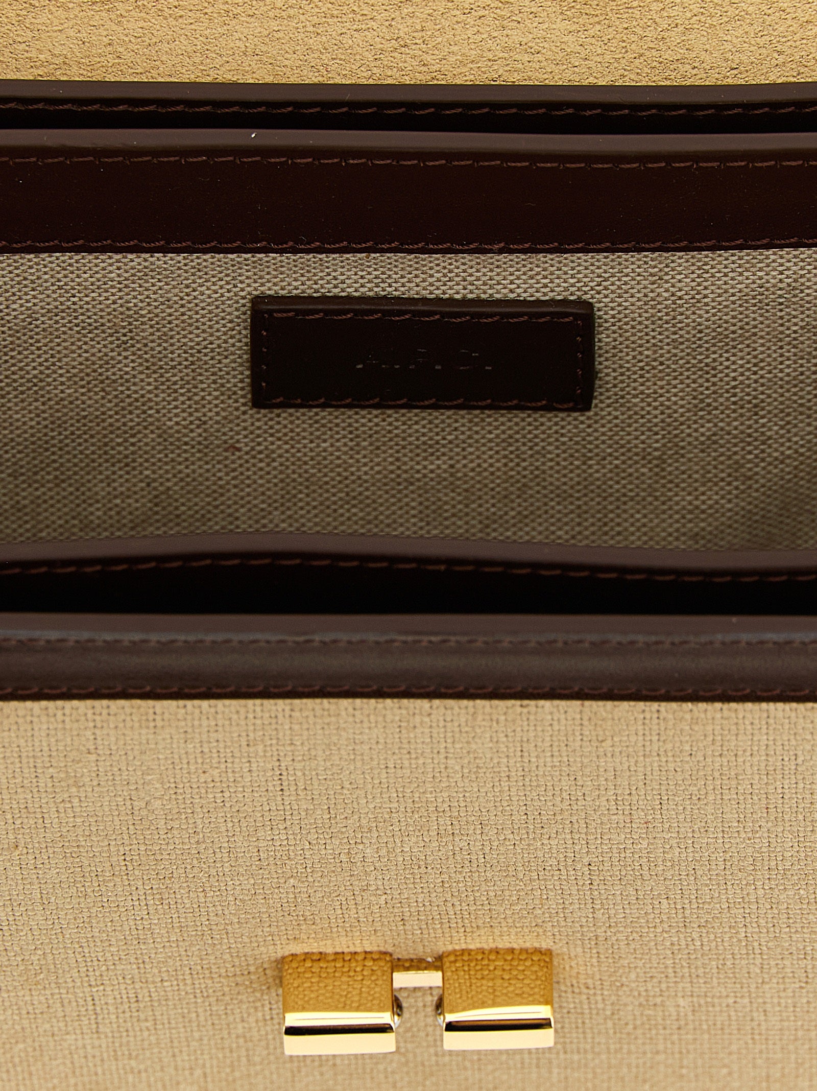 A.P.C. Beige Cotton Crossbody Bag