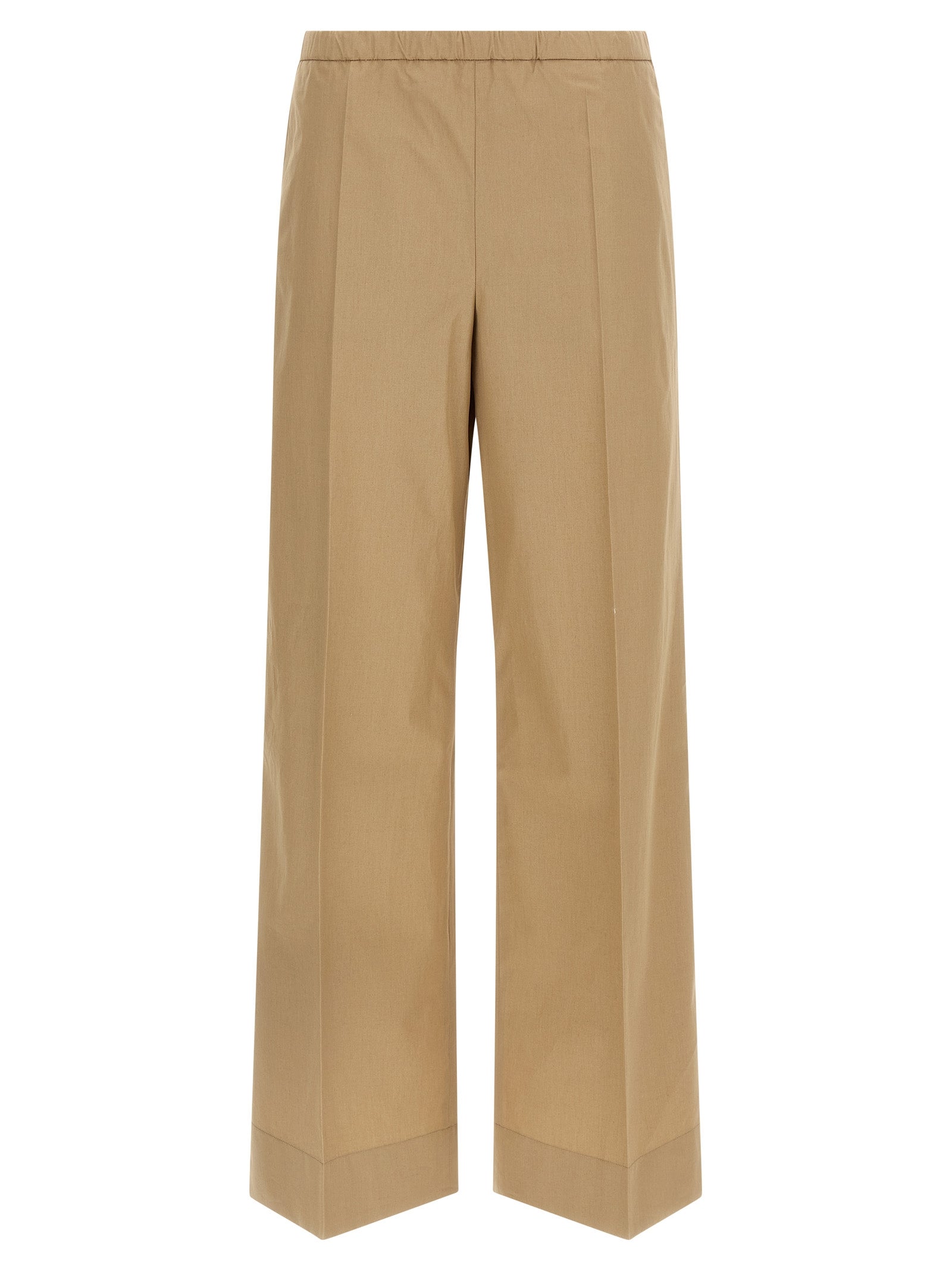 Moncler Beige Cotton Casual Pants