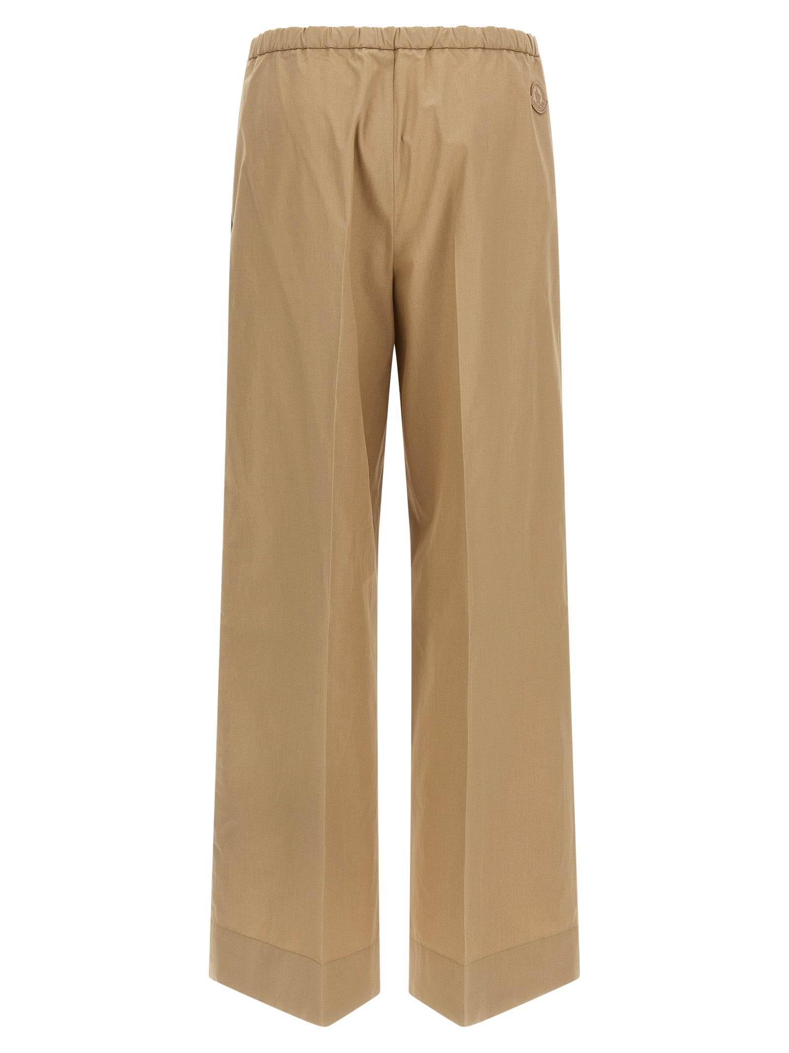 Moncler Beige Cotton Casual Pants