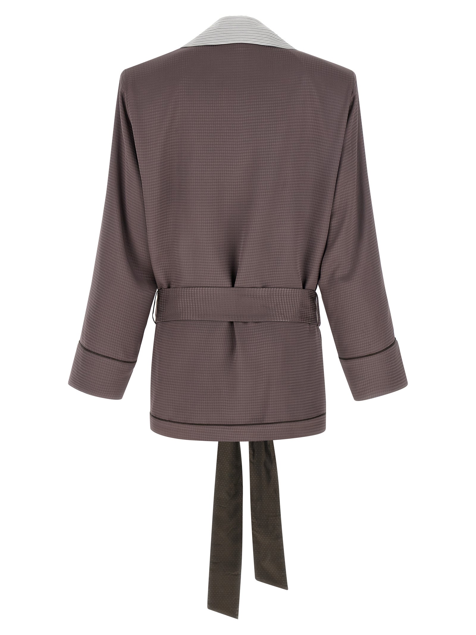 The Attico Purple Viscose Blazer