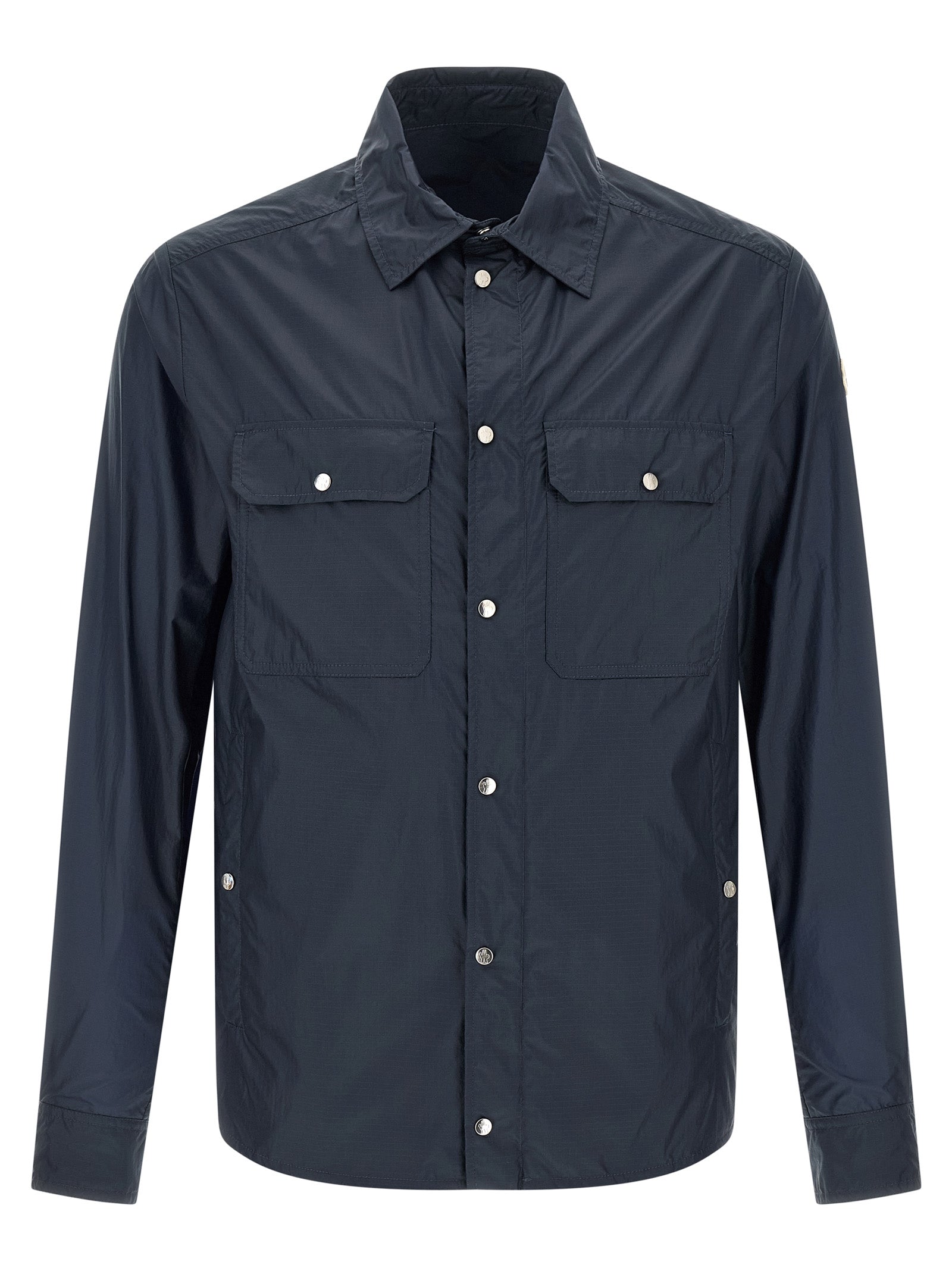 Moncler Blue Polyamide Blouse