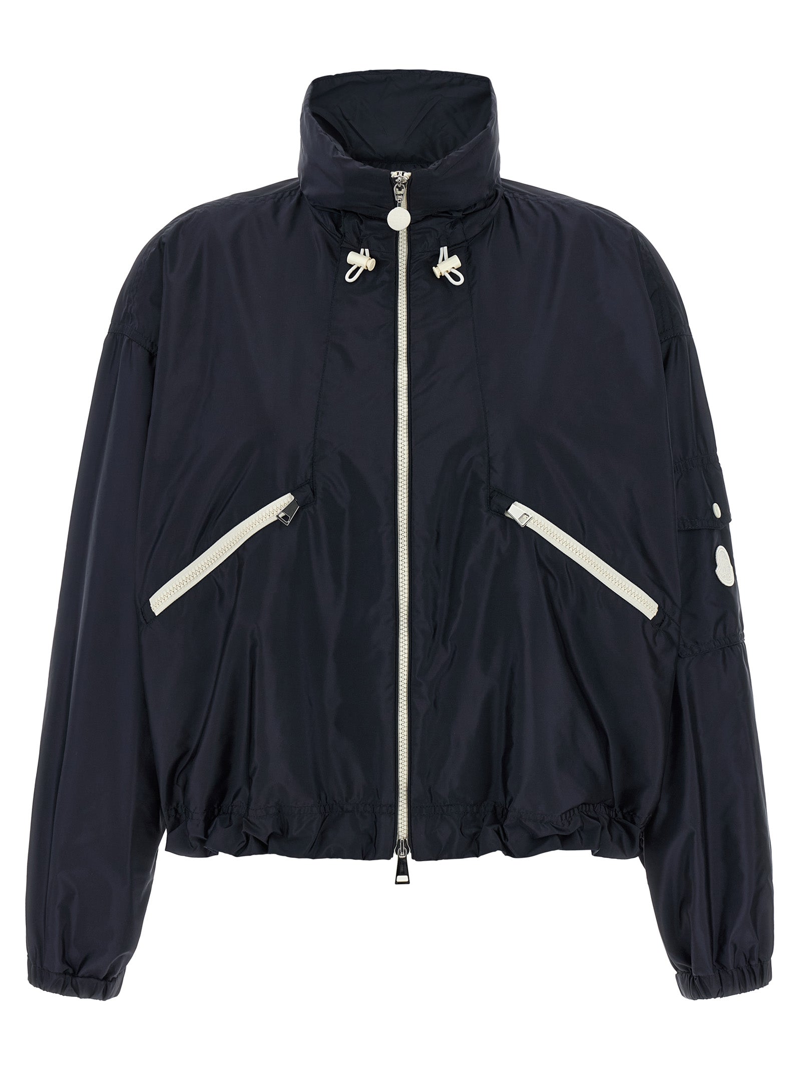 Moncler Blue Polyamide Shell Jacket