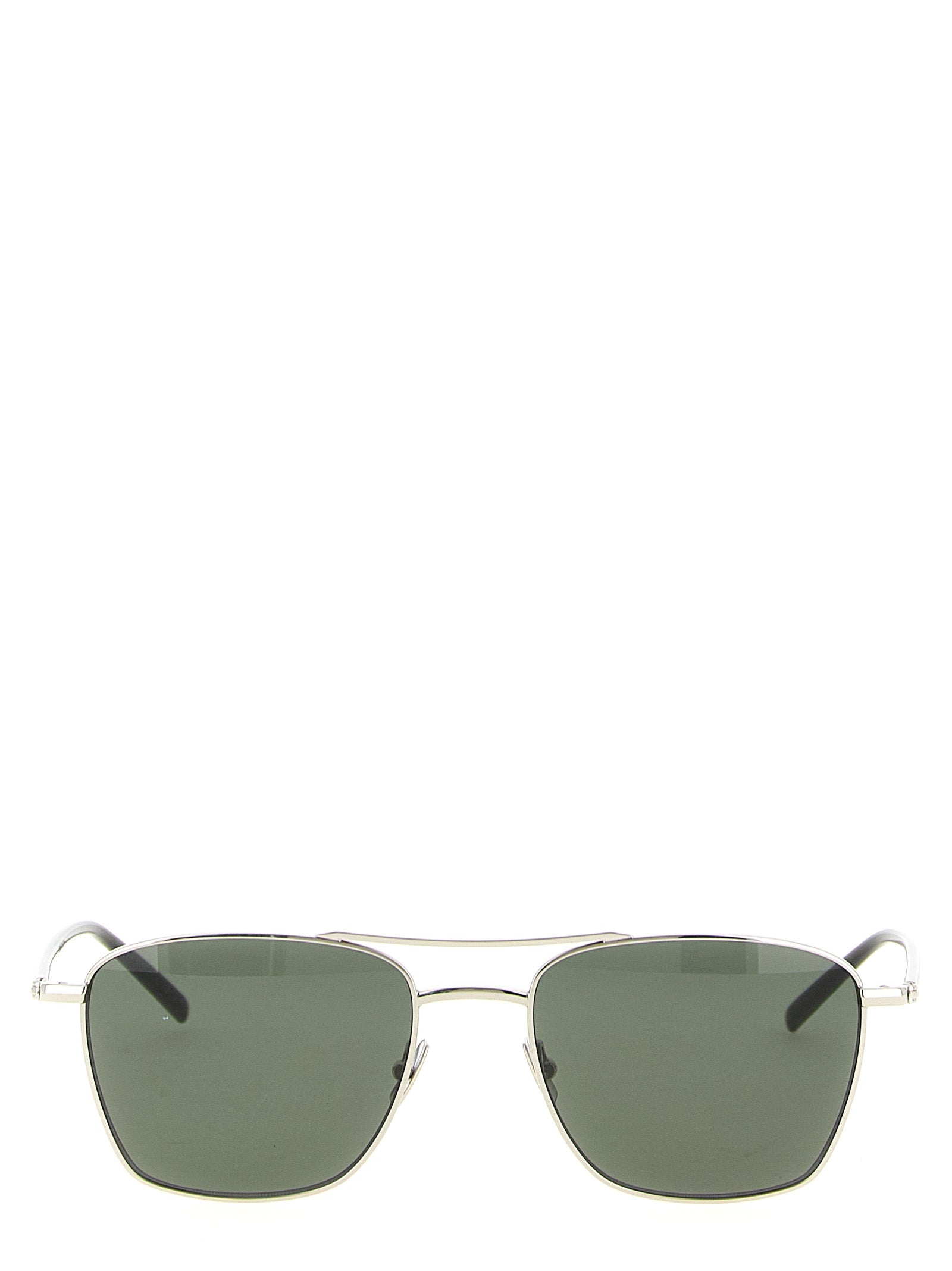 Saint Laurent Silver Acetate Sunglasses