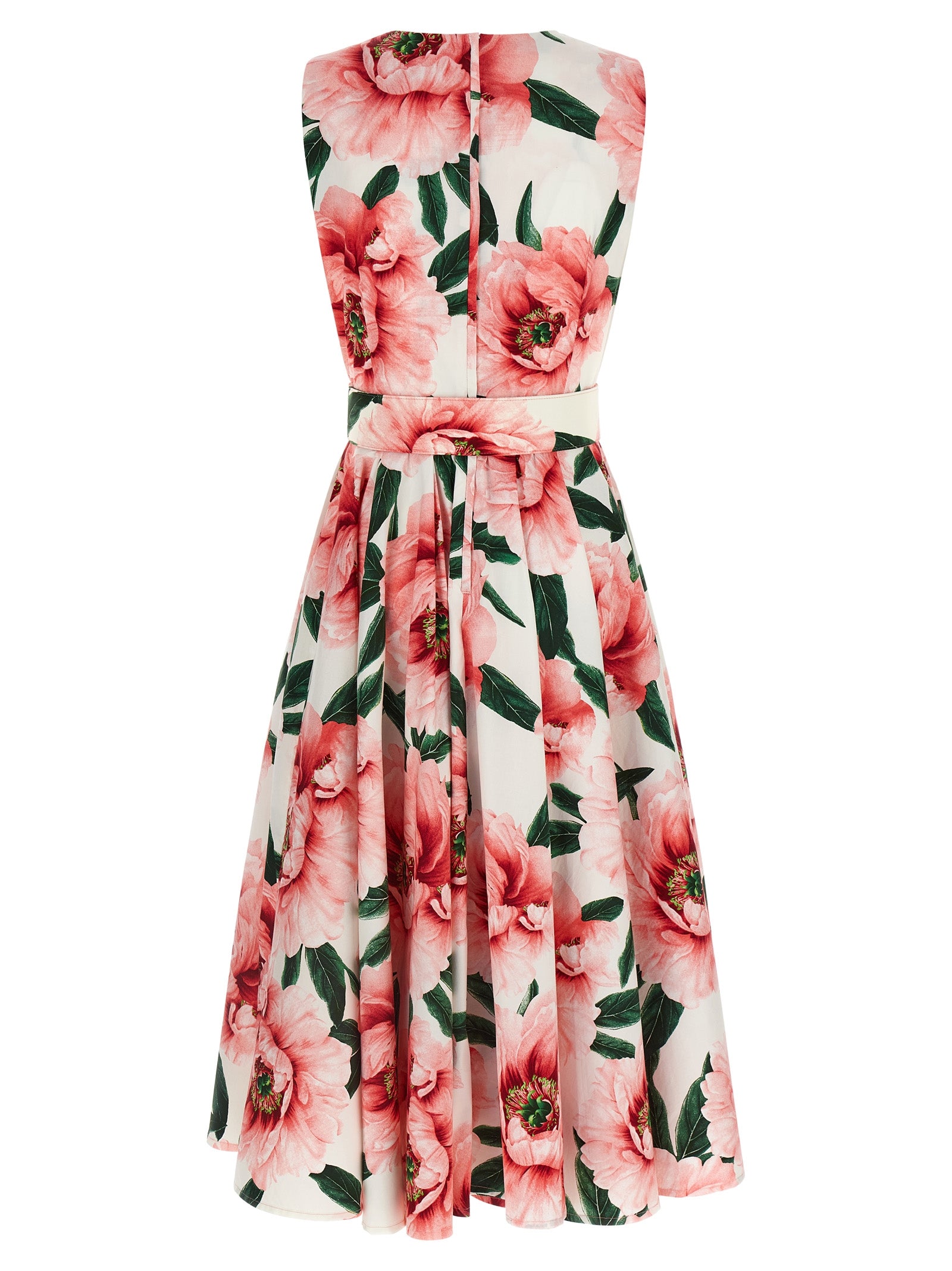 SAMANTHA SUNG Multicolor Cotton Midi Dress