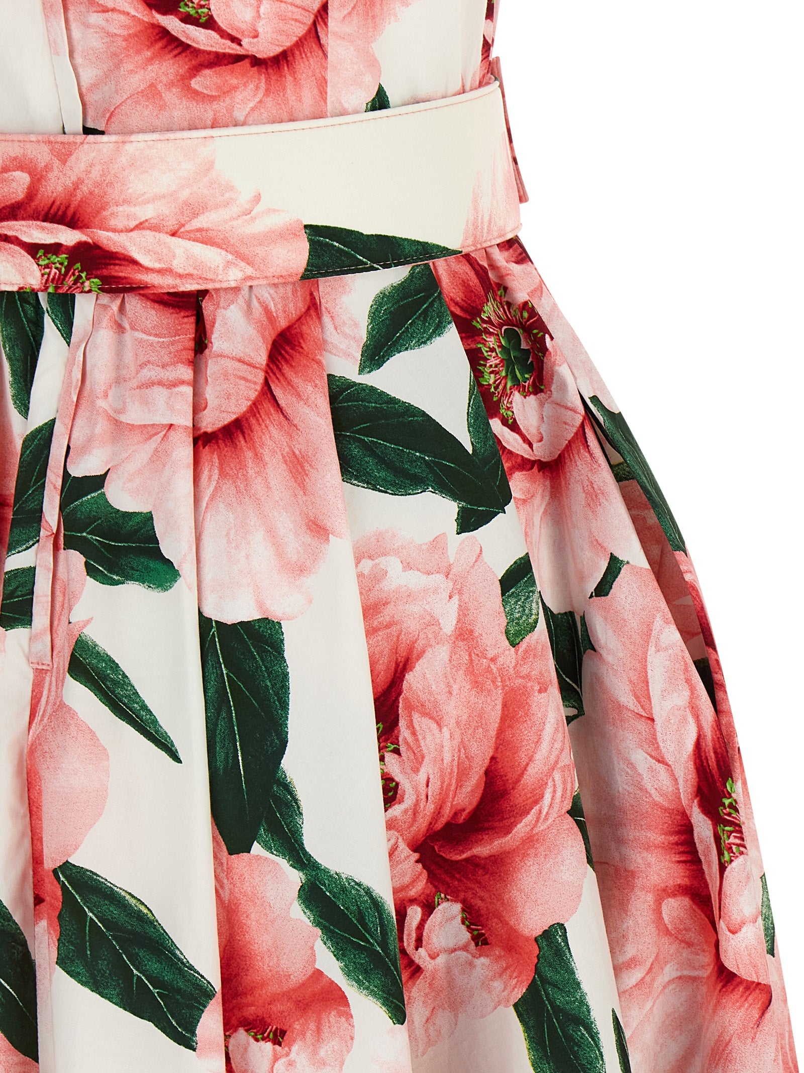 SAMANTHA SUNG Multicolor Cotton Midi Dress
