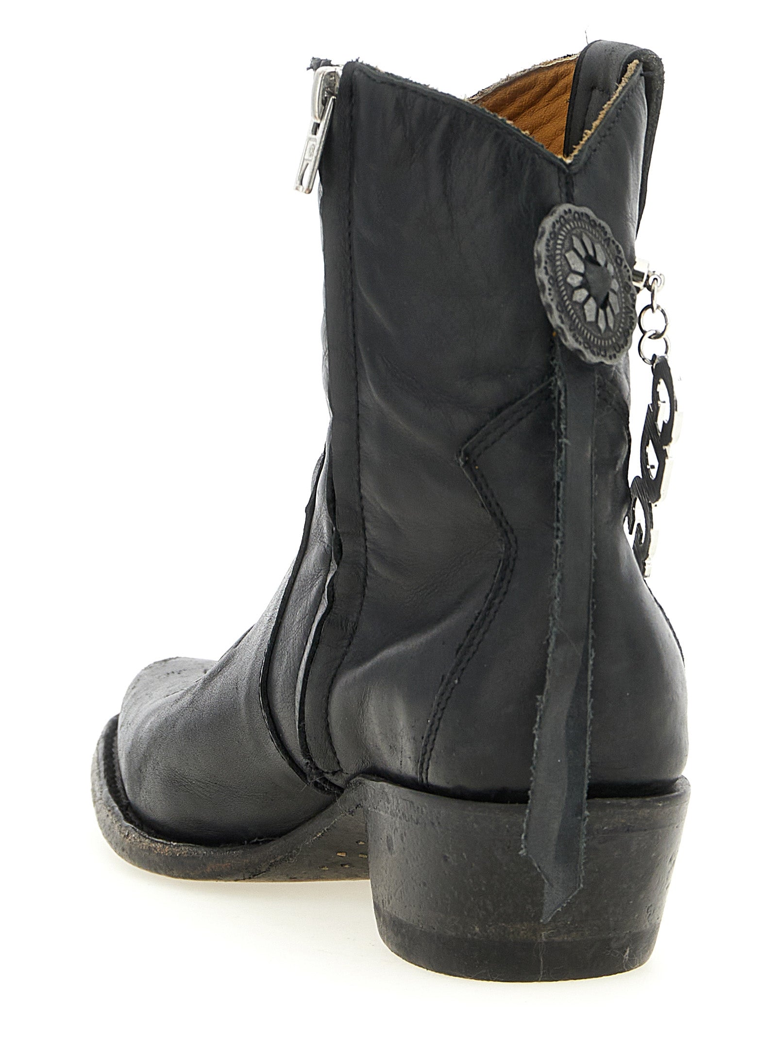 Comme Des Garçons Black Cowhide Chelsea Boots
