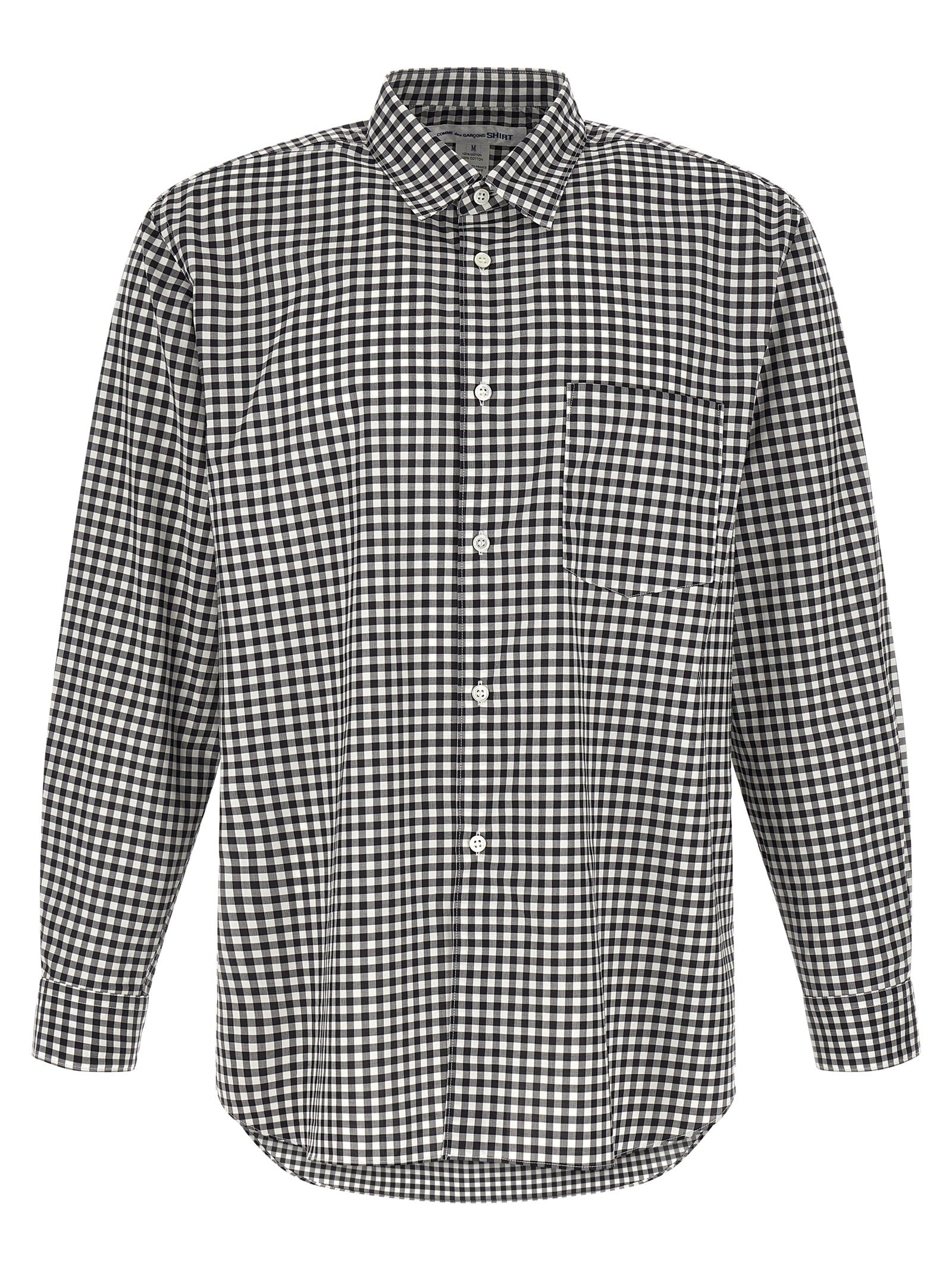 Comme Des Garçons Black Cotton Blouse