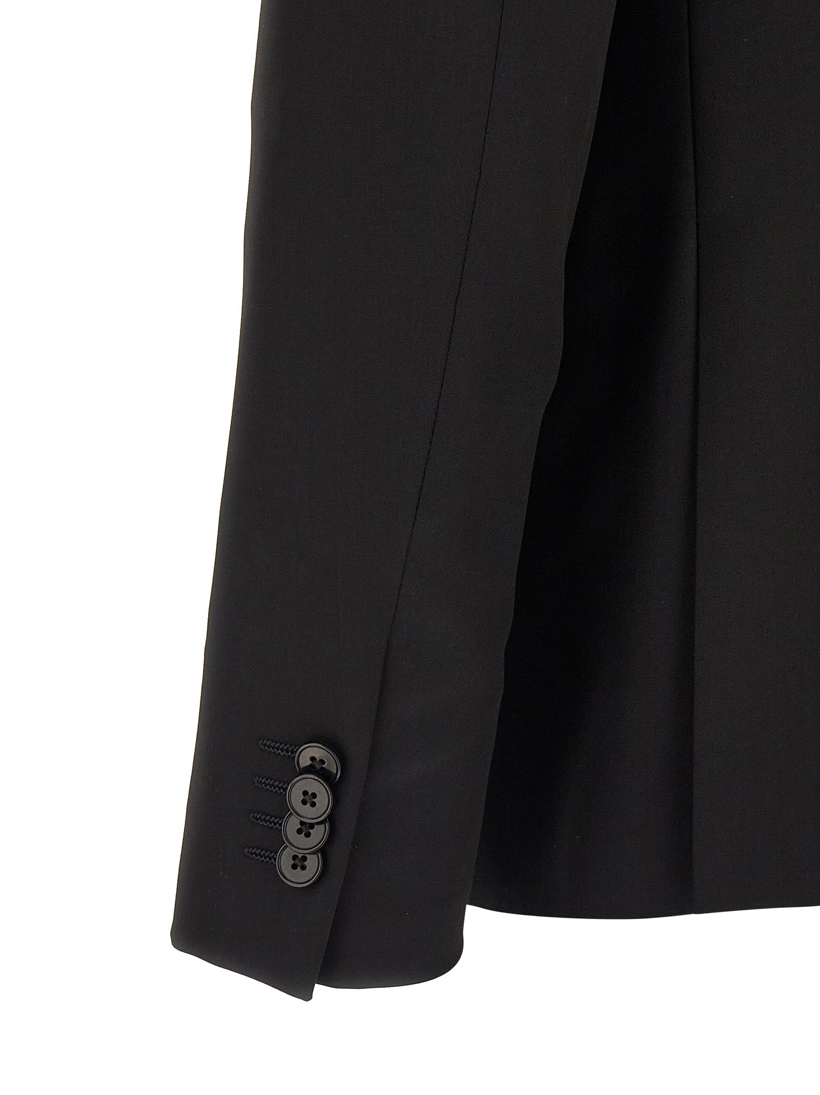 ZEGNA Black Wool Blazer