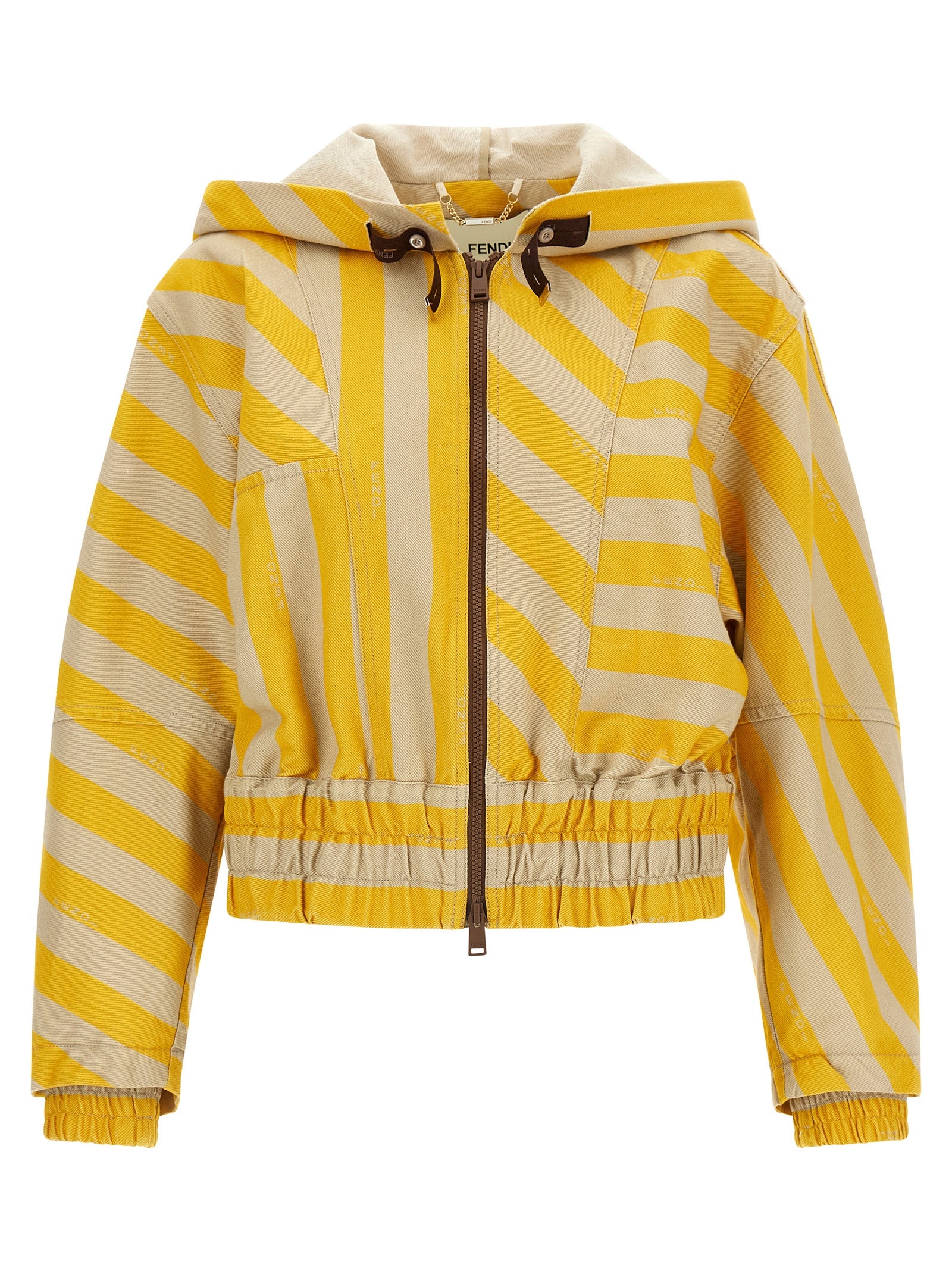 Fendi Bicolor Cotton Jacket