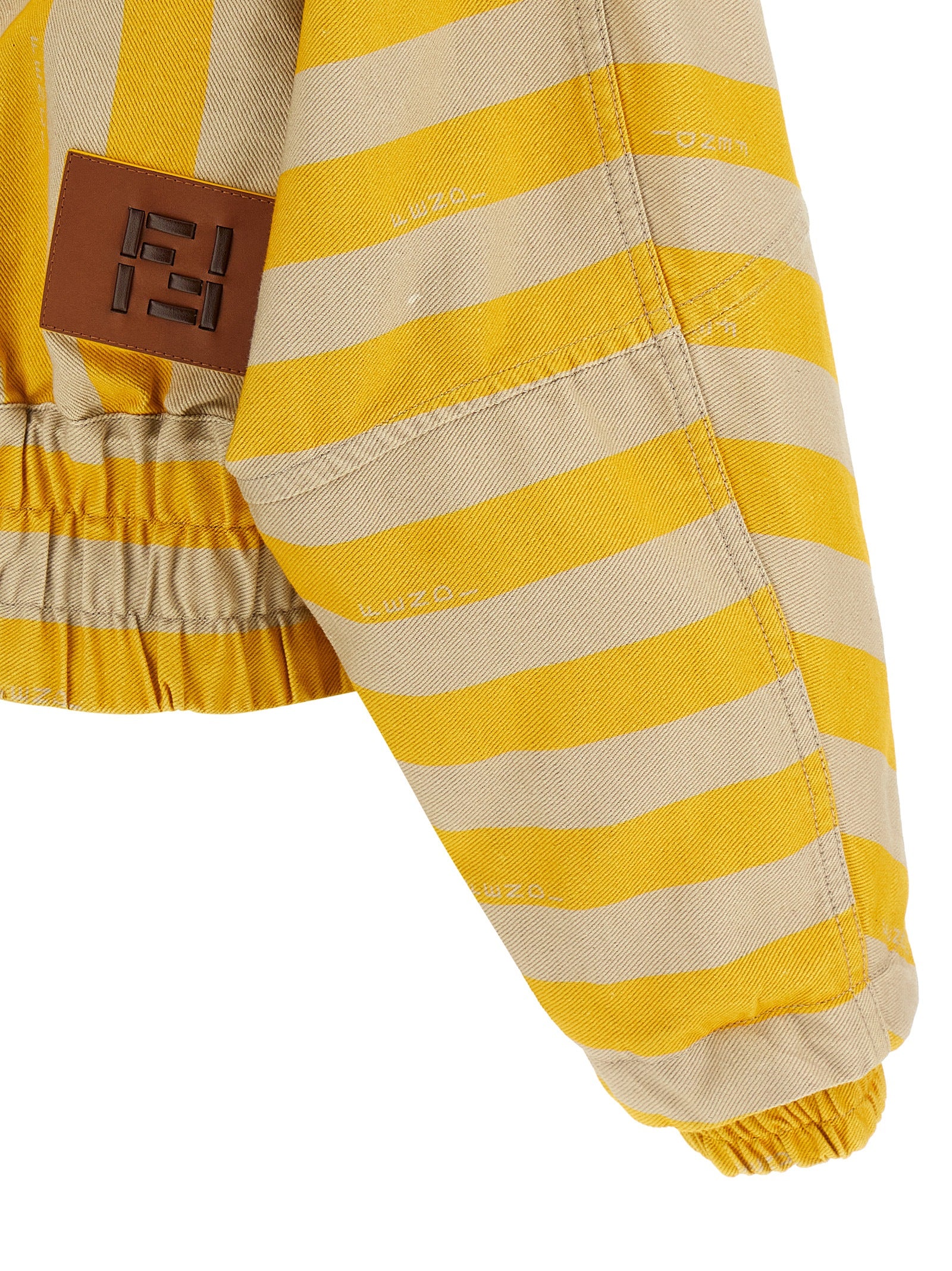 Fendi Bicolor Cotton Jacket