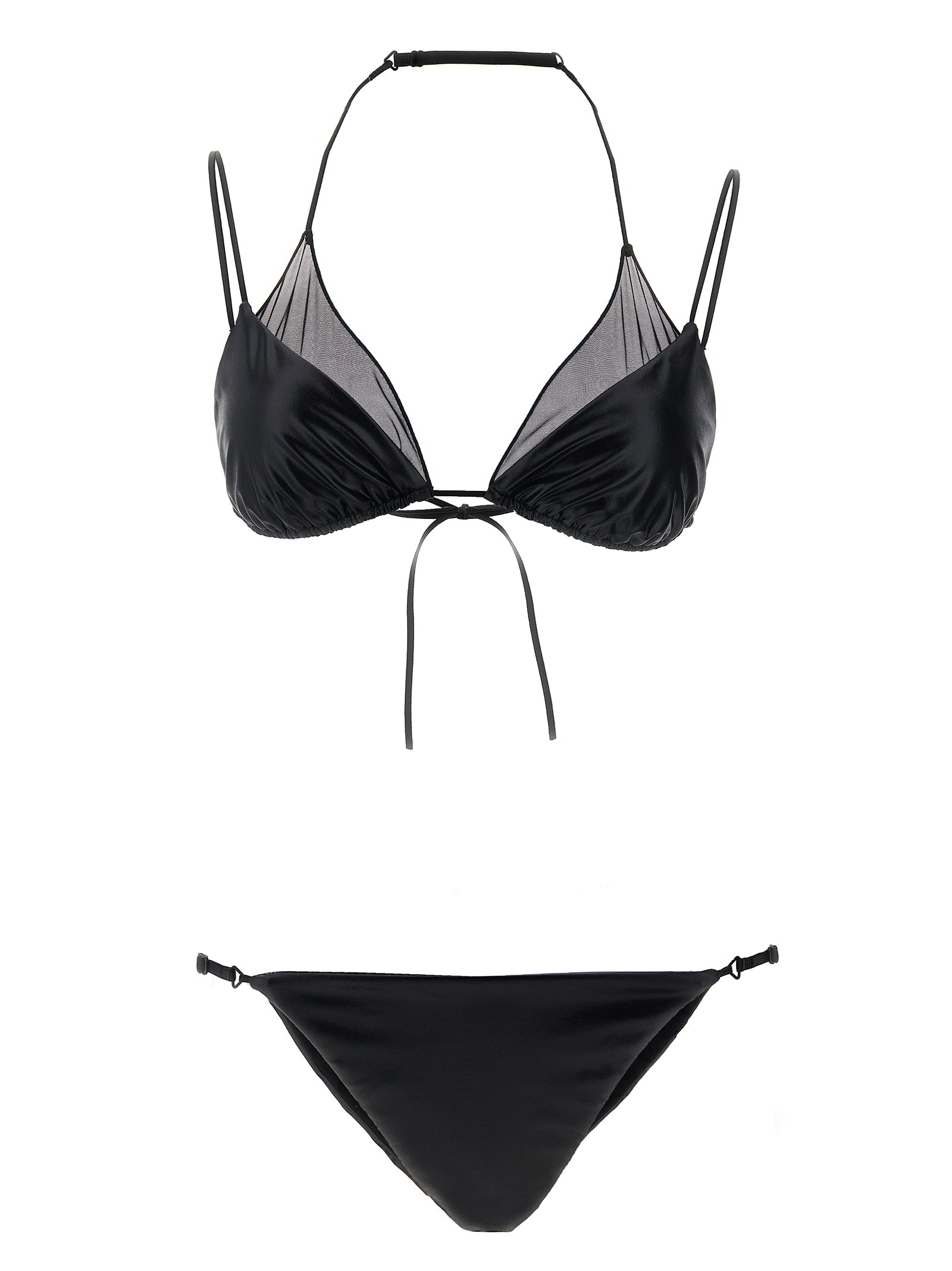 ALLIS Black Polyester Bikini