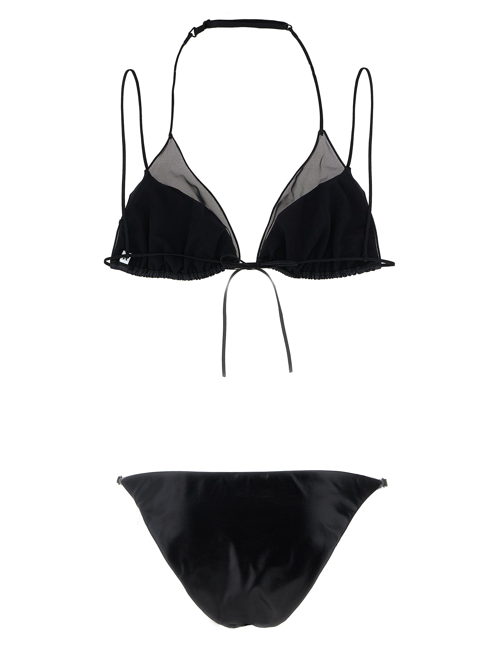 ALLIS Black Polyester Bikini