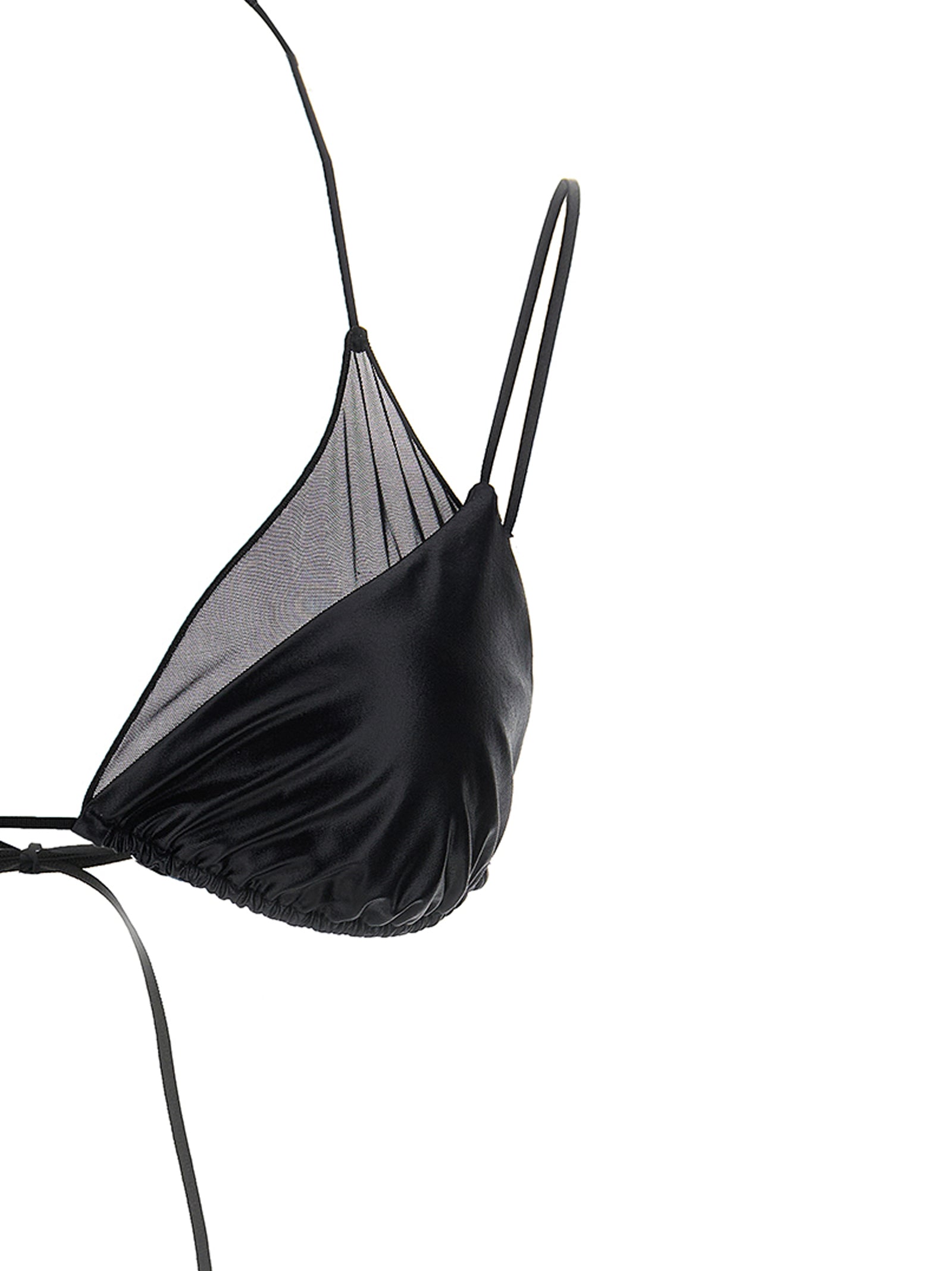 ALLIS Black Polyester Bikini