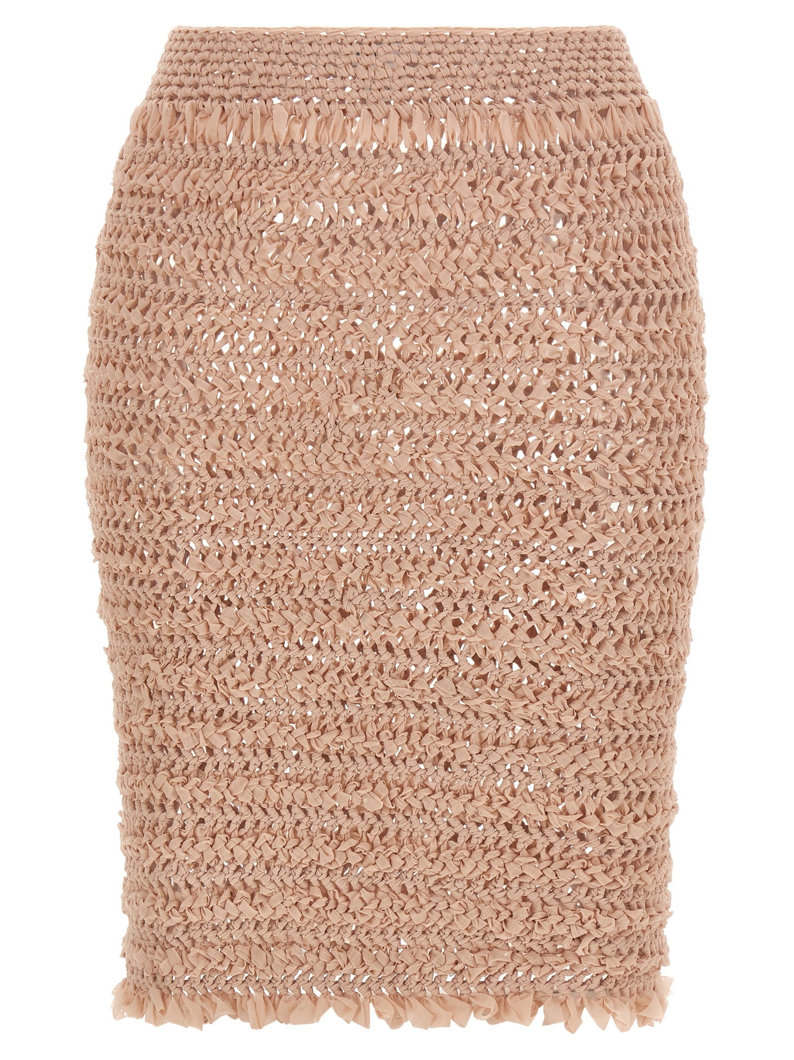 ALLIS Multicolor Polyester Midi Skirt