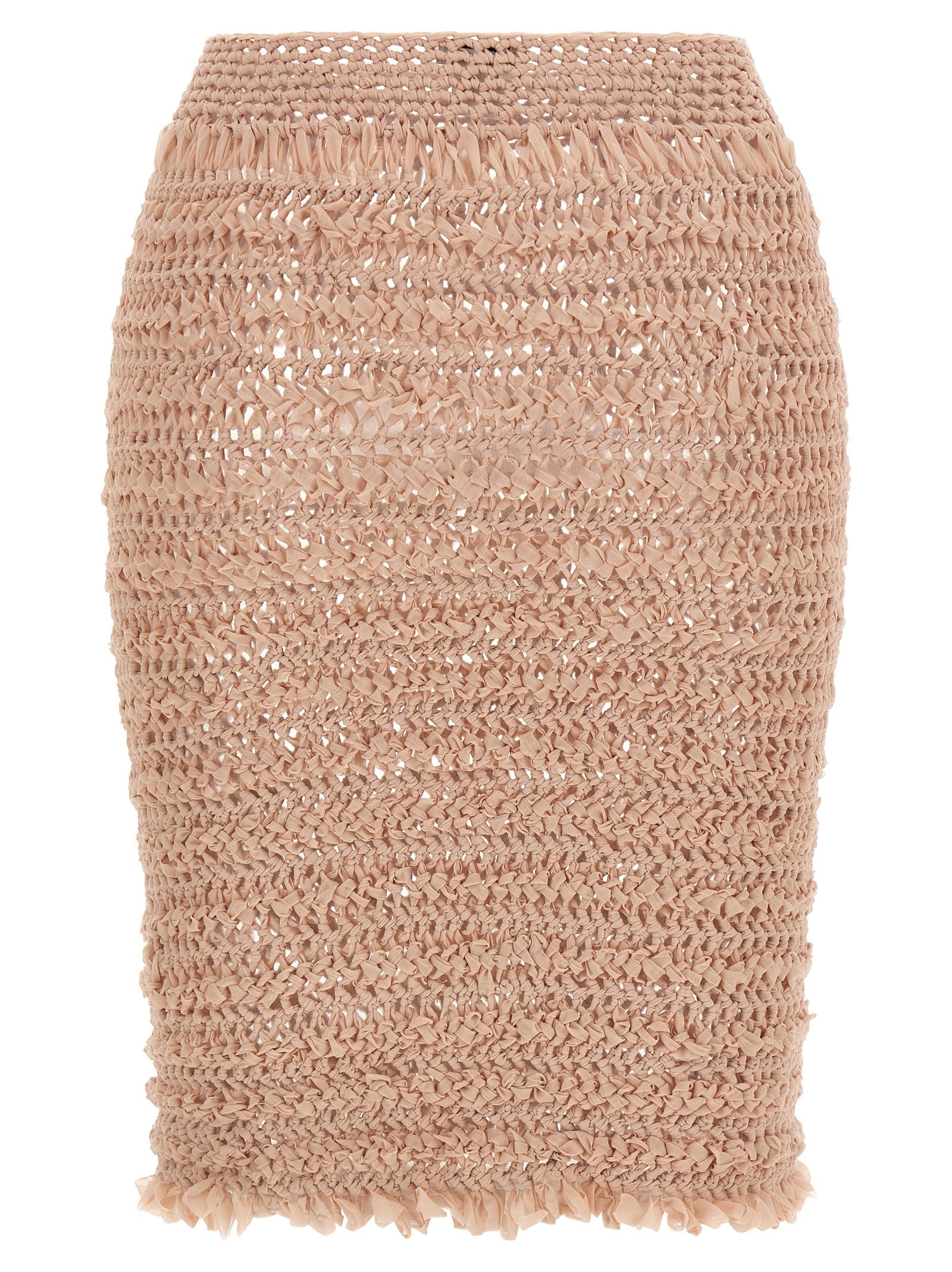 ALLIS Multicolor Polyester Midi Skirt