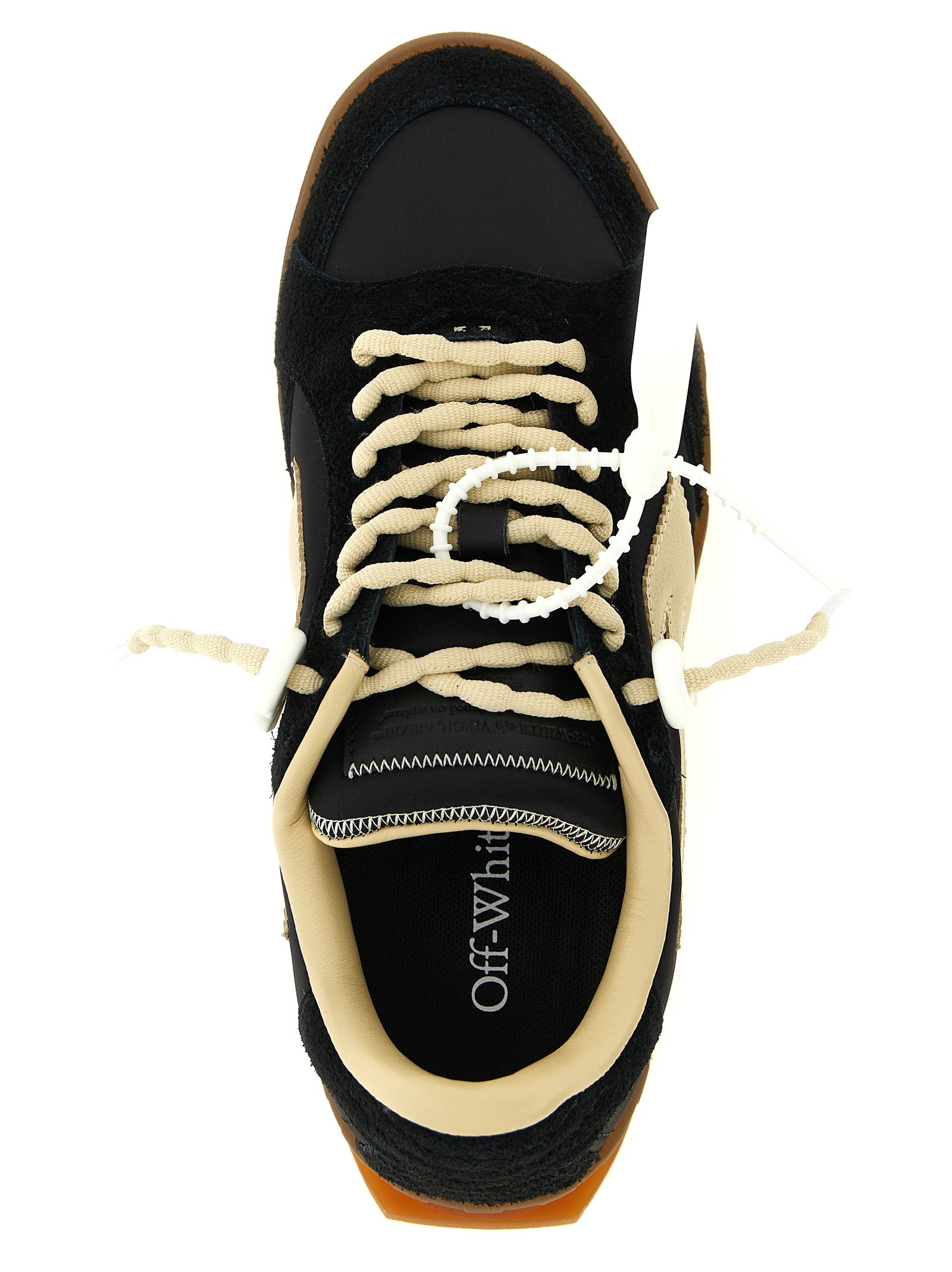 Off-White Black Nylon Athletic Sneakers