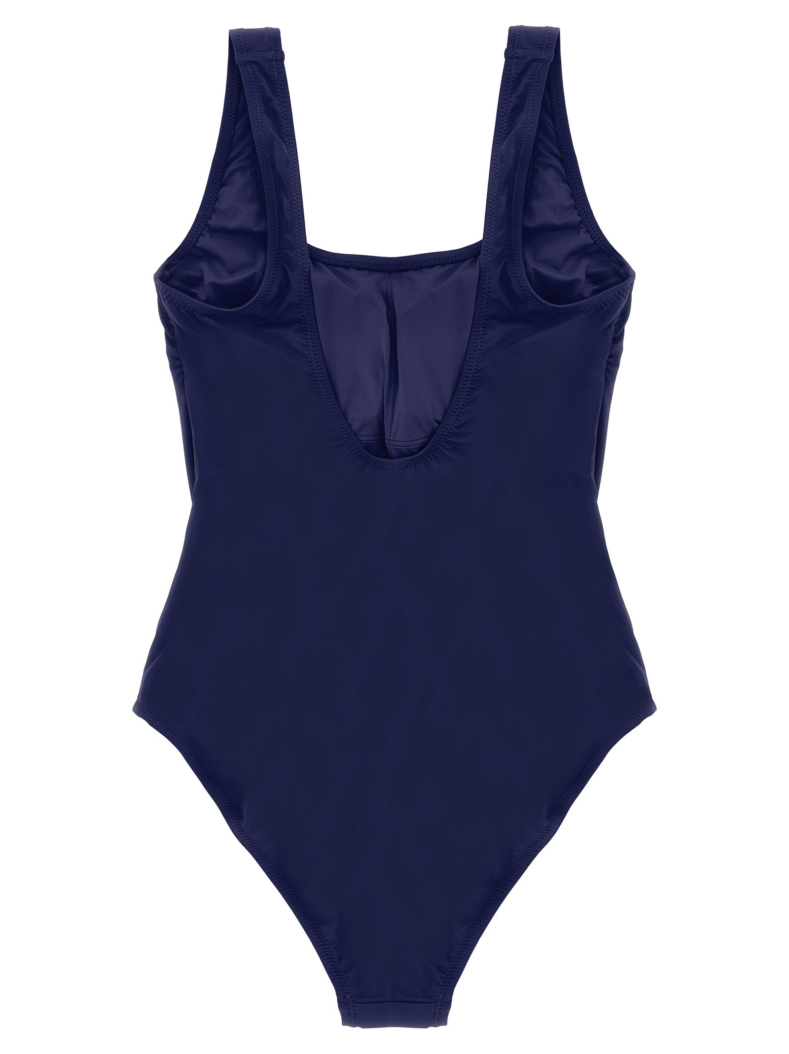Polo Ralph Lauren Blue Nylon One-Piece Swimsuit
