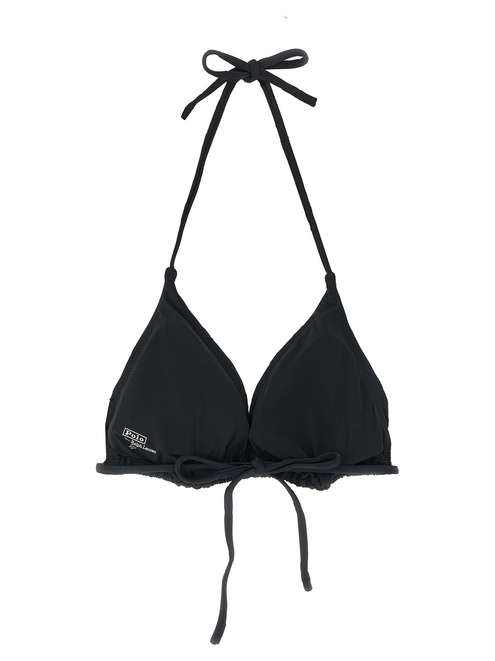Polo Ralph Lauren Black Recycled Polyester Bikini