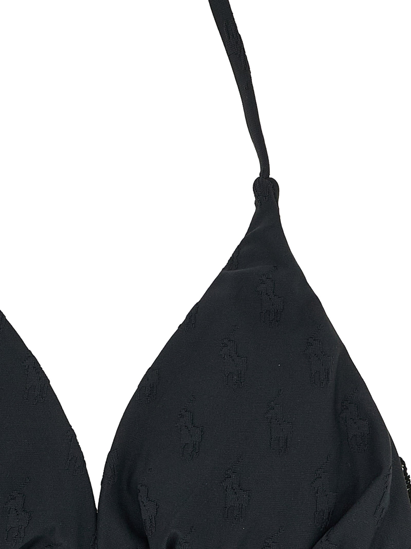 Polo Ralph Lauren Black Recycled Polyester Bikini
