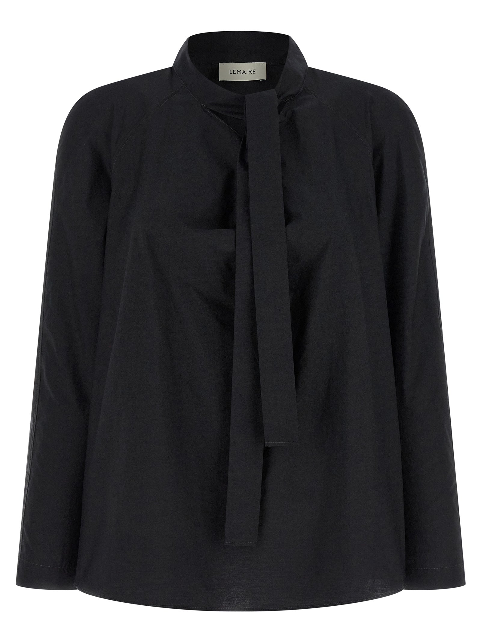 Lemaire Black Cotton Blouse