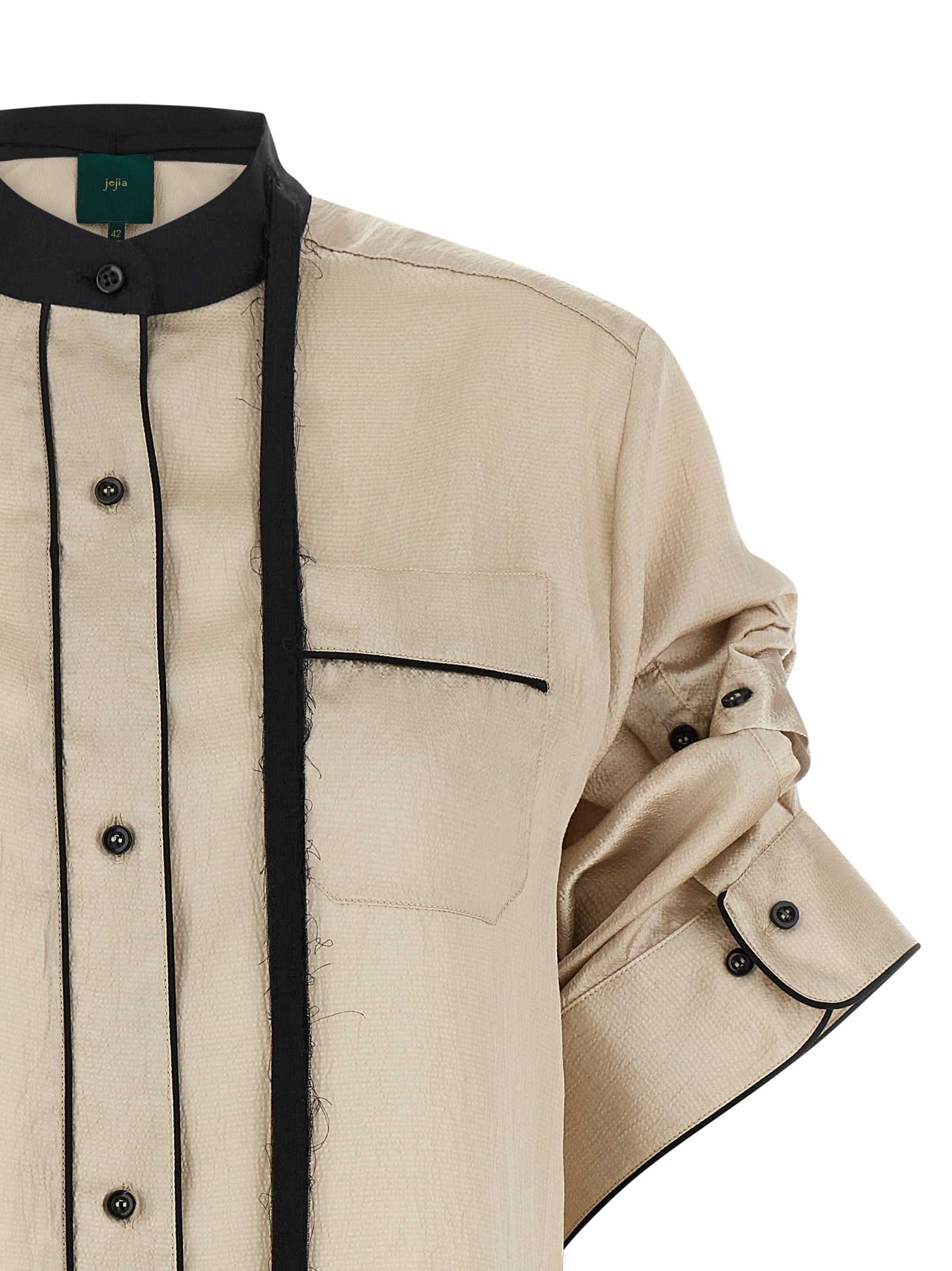 MAISON JEJIA Beige Polyester Blouse